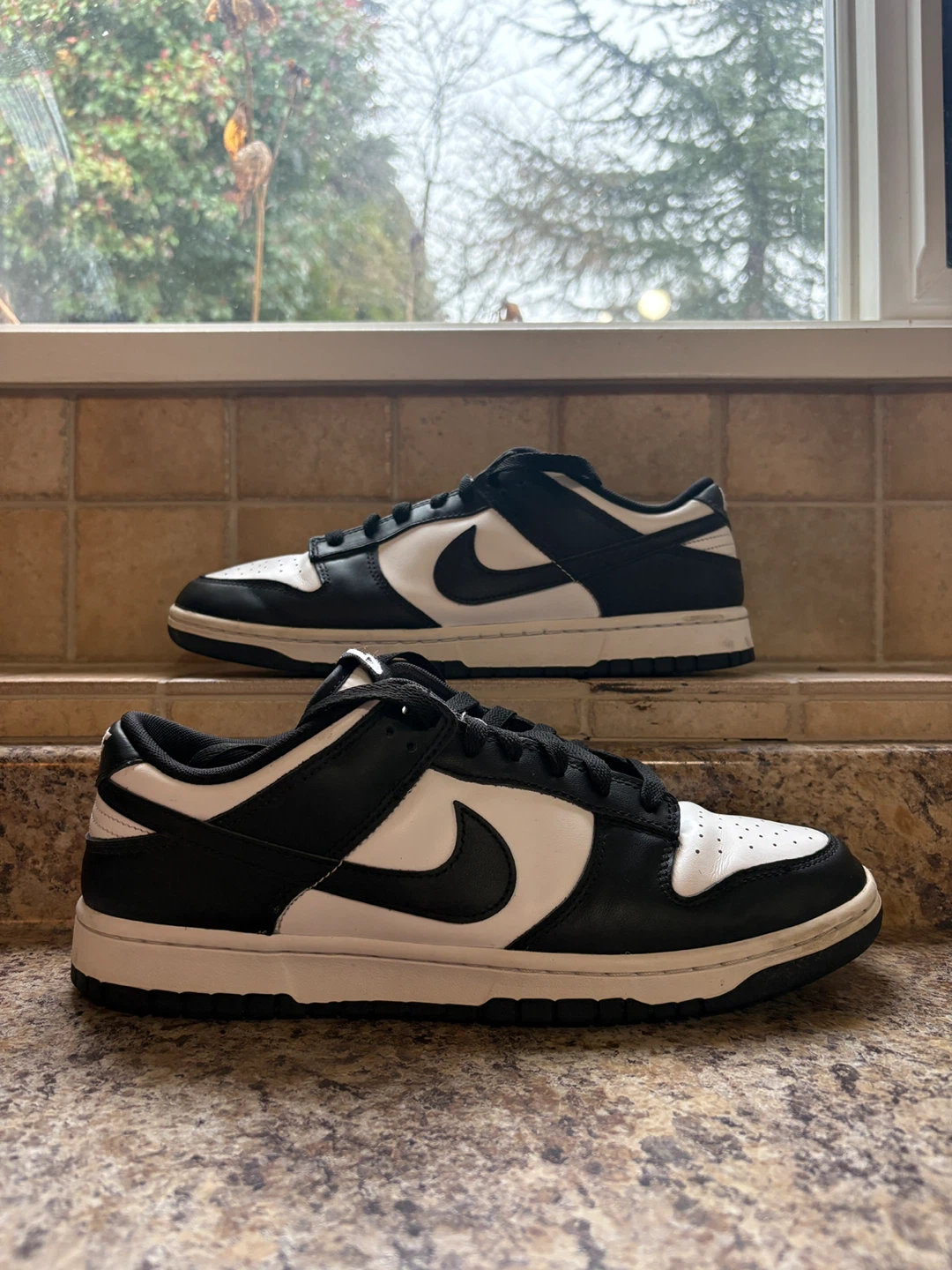 Nike Dunk Low Black White Sneakers