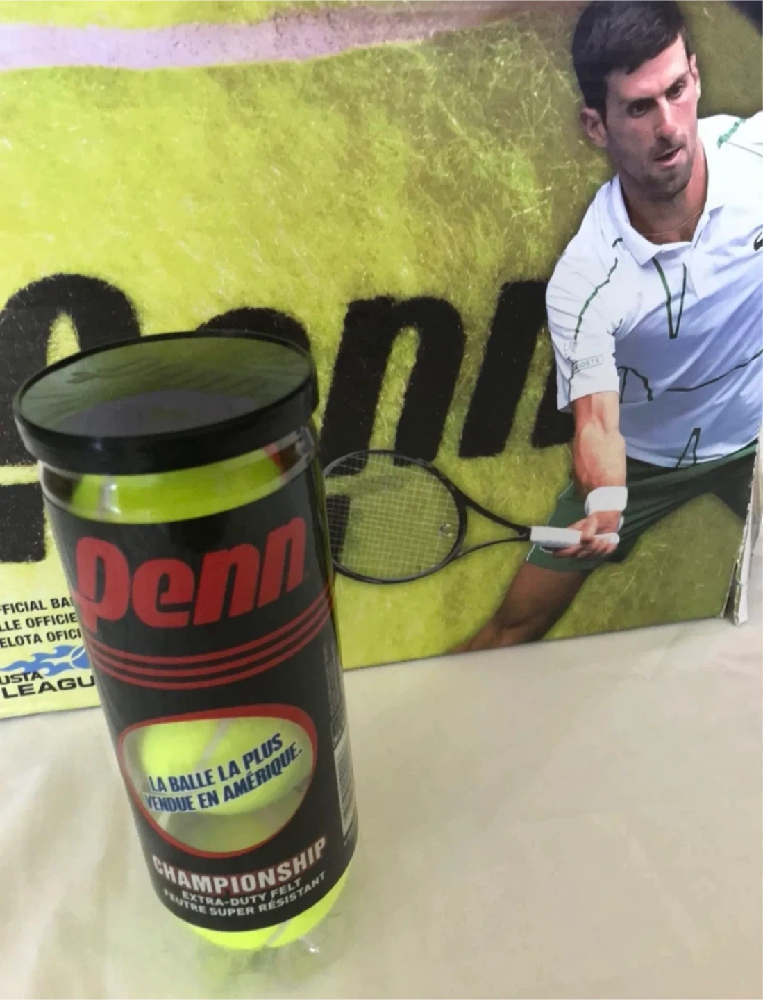 Penn Championship Extra-Duty Felt Tennis Balls - 3 Pack - photo 2