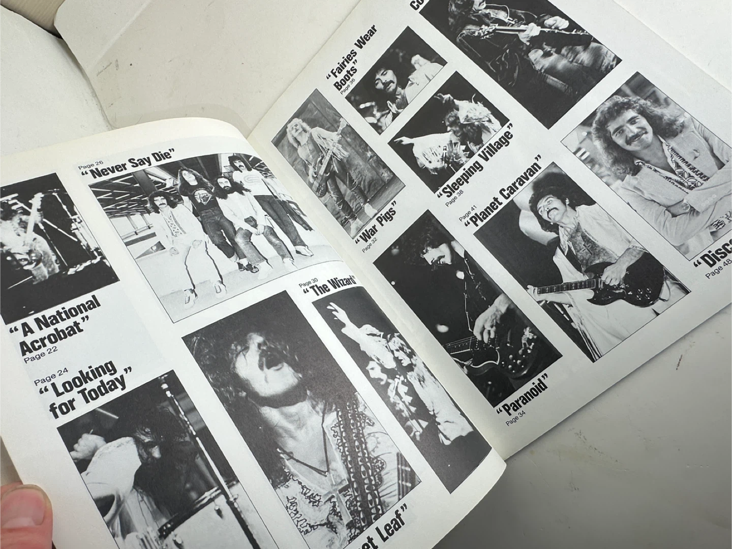 Original Black Sabbath Guitar Tablature Book - photo 5