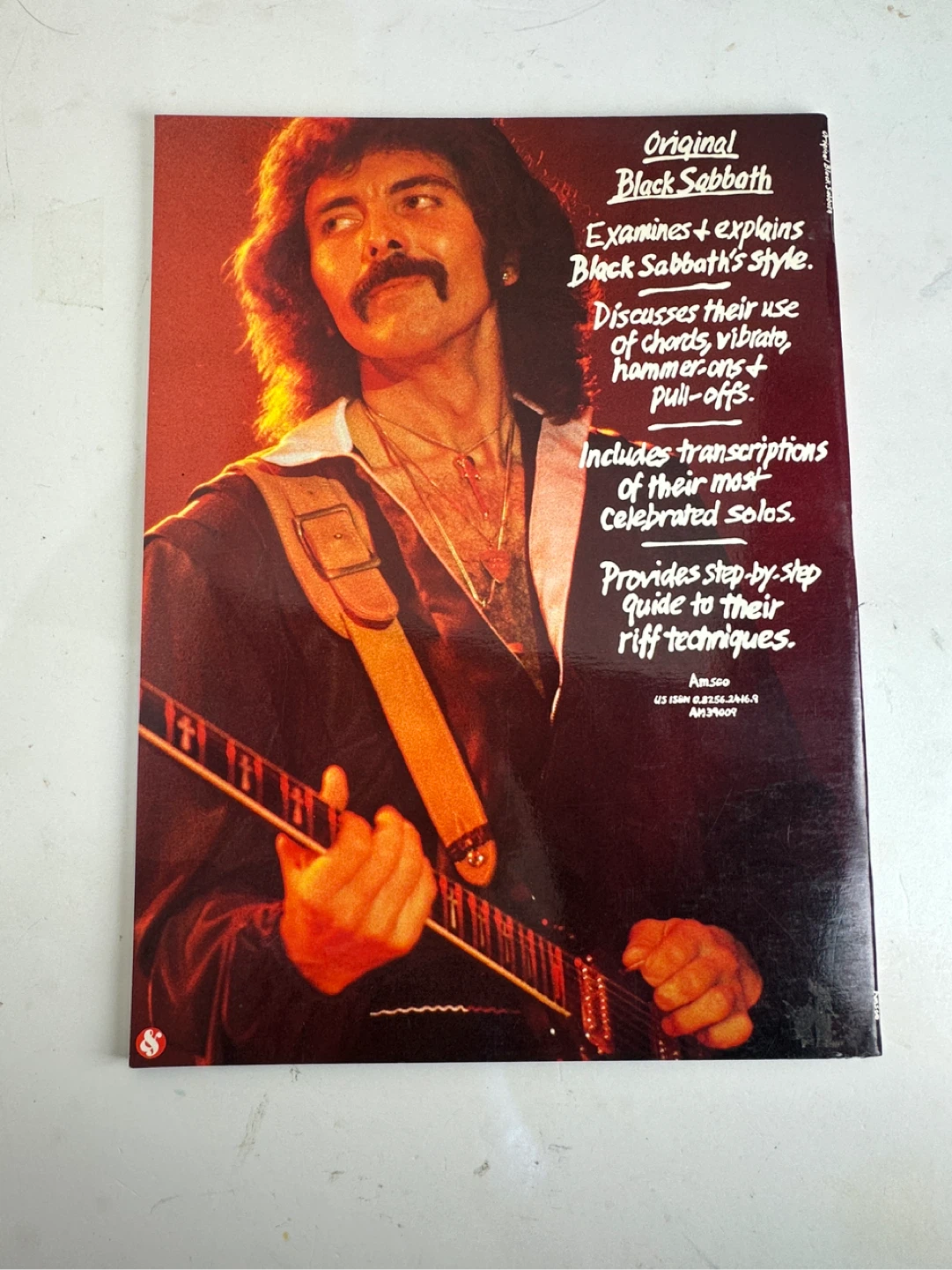 Original Black Sabbath Guitar Tablature Book - photo 2
