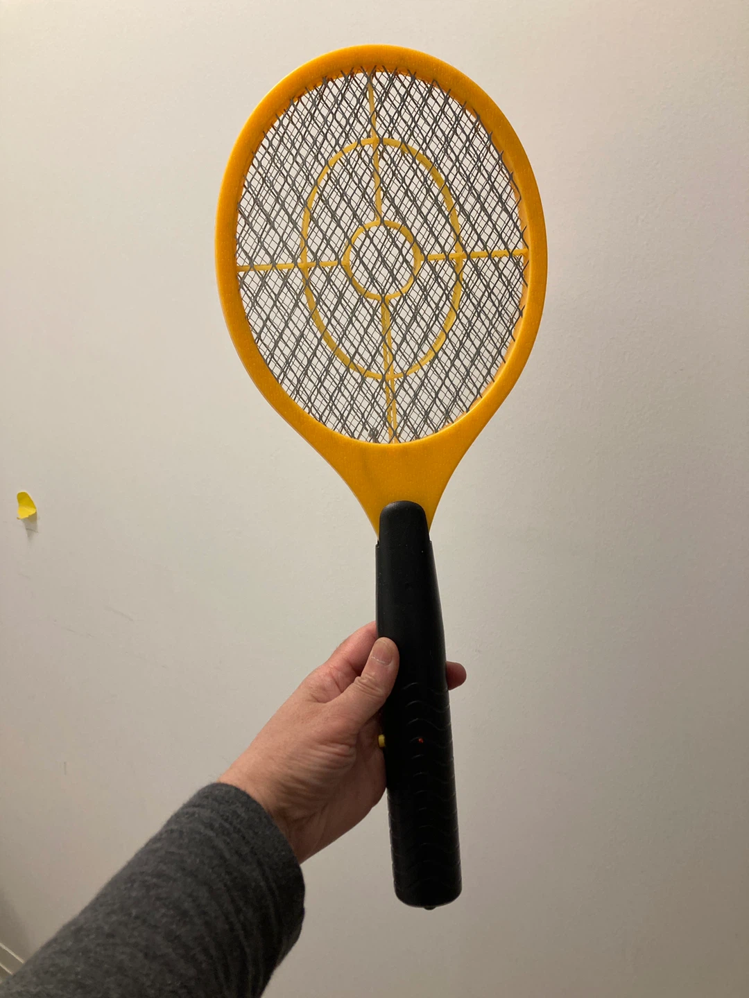 🧡 Yellow Electric Fly Swatter Zapper