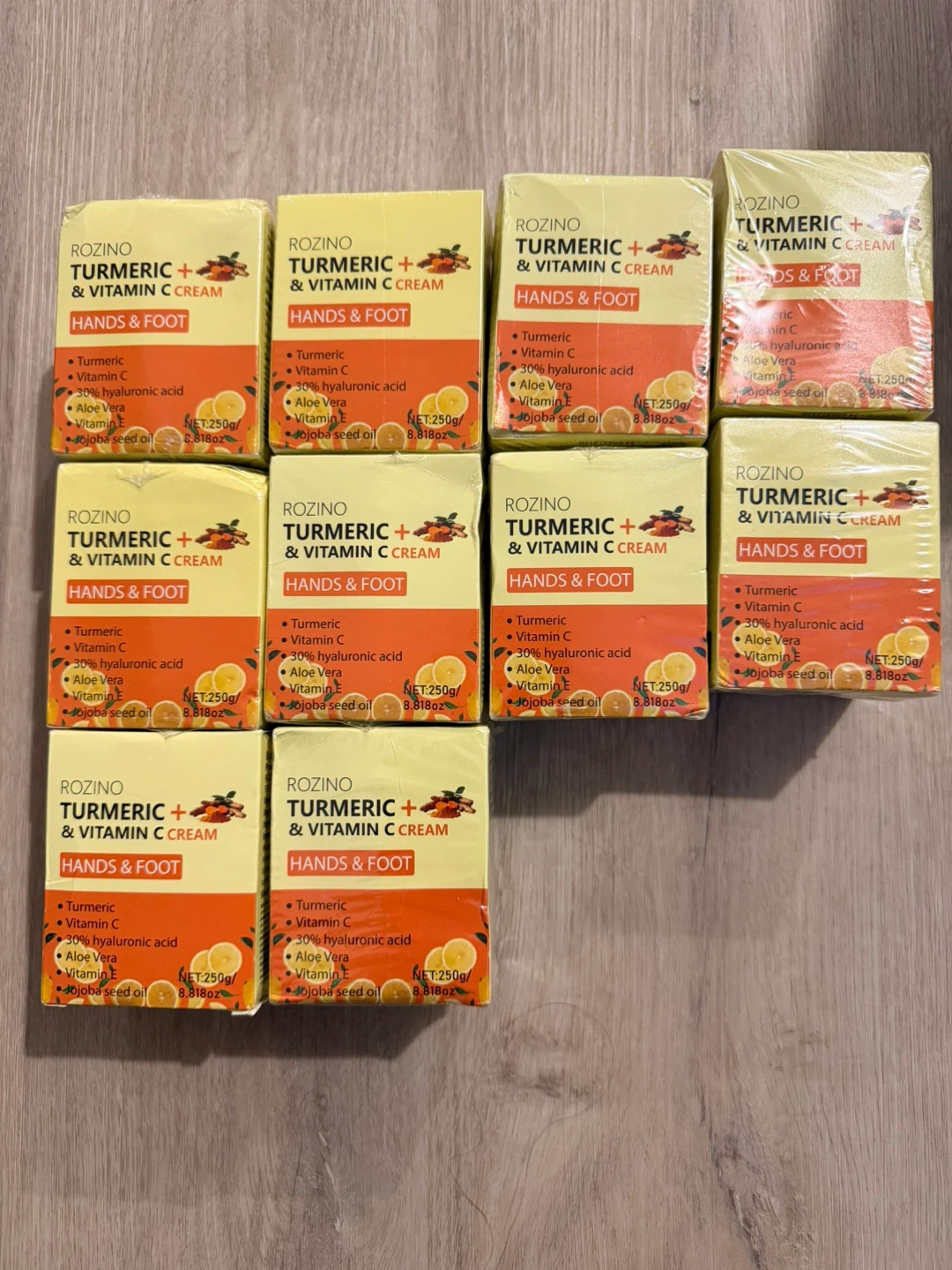 Rozino Turmeric + Vitamin C Cream for Hands & Foot - 250g
