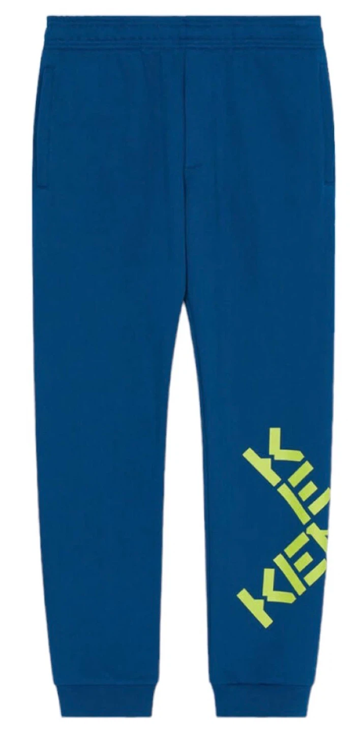 Kenzo Blue Jogger Sweatpants XL