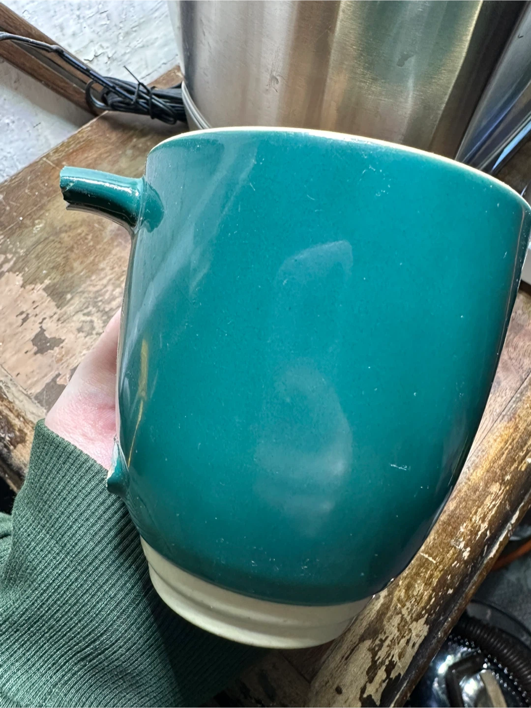 Mercedes-Benz Ceramic Mug Broken Handle - photo 3