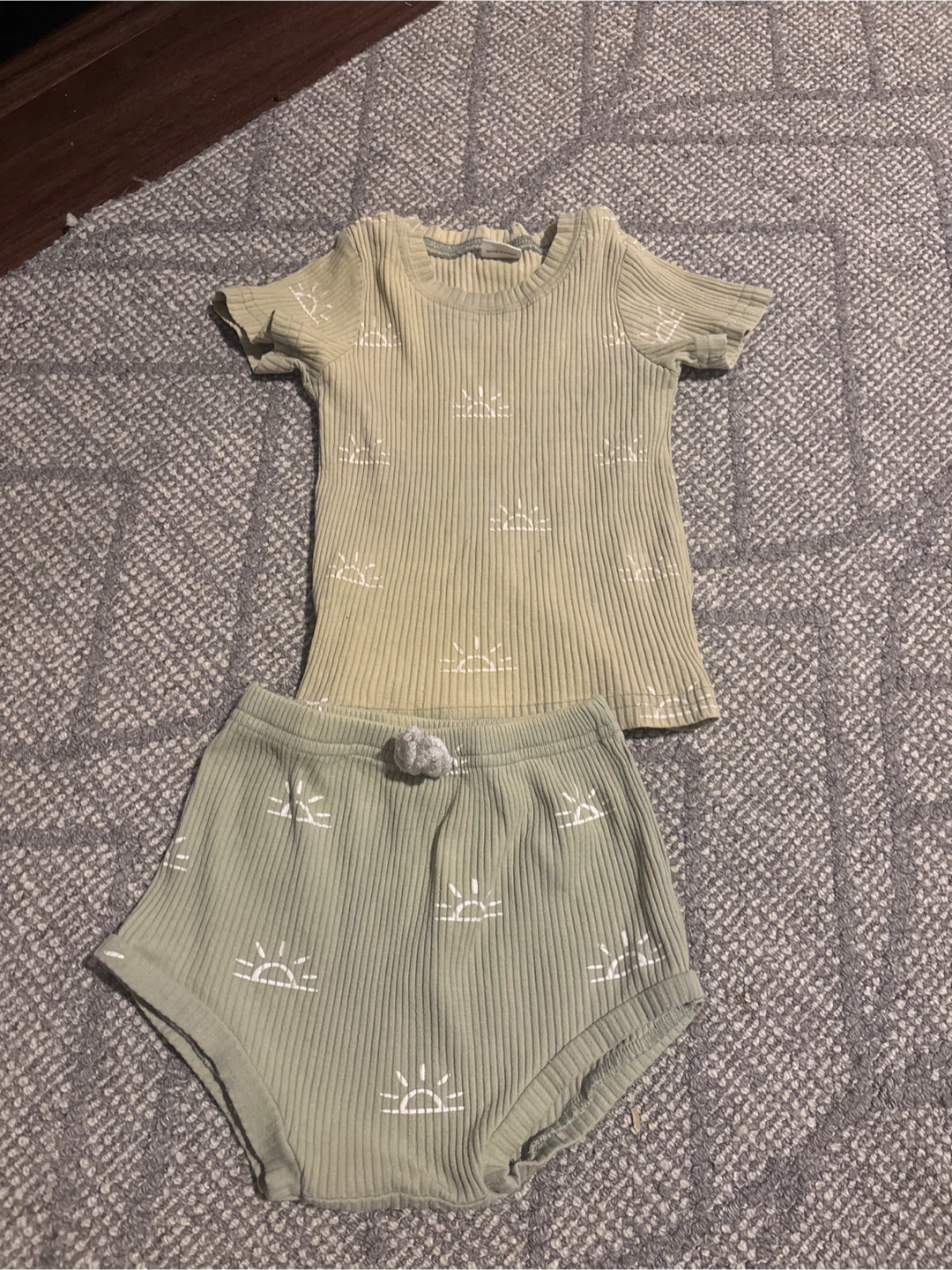 Happy sun matching set 12-18M