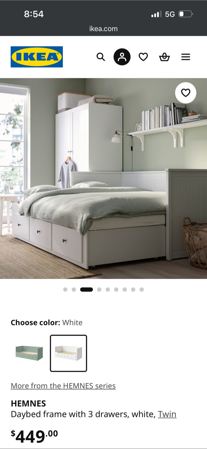 IKEA HEMNES Daybed - photo 2