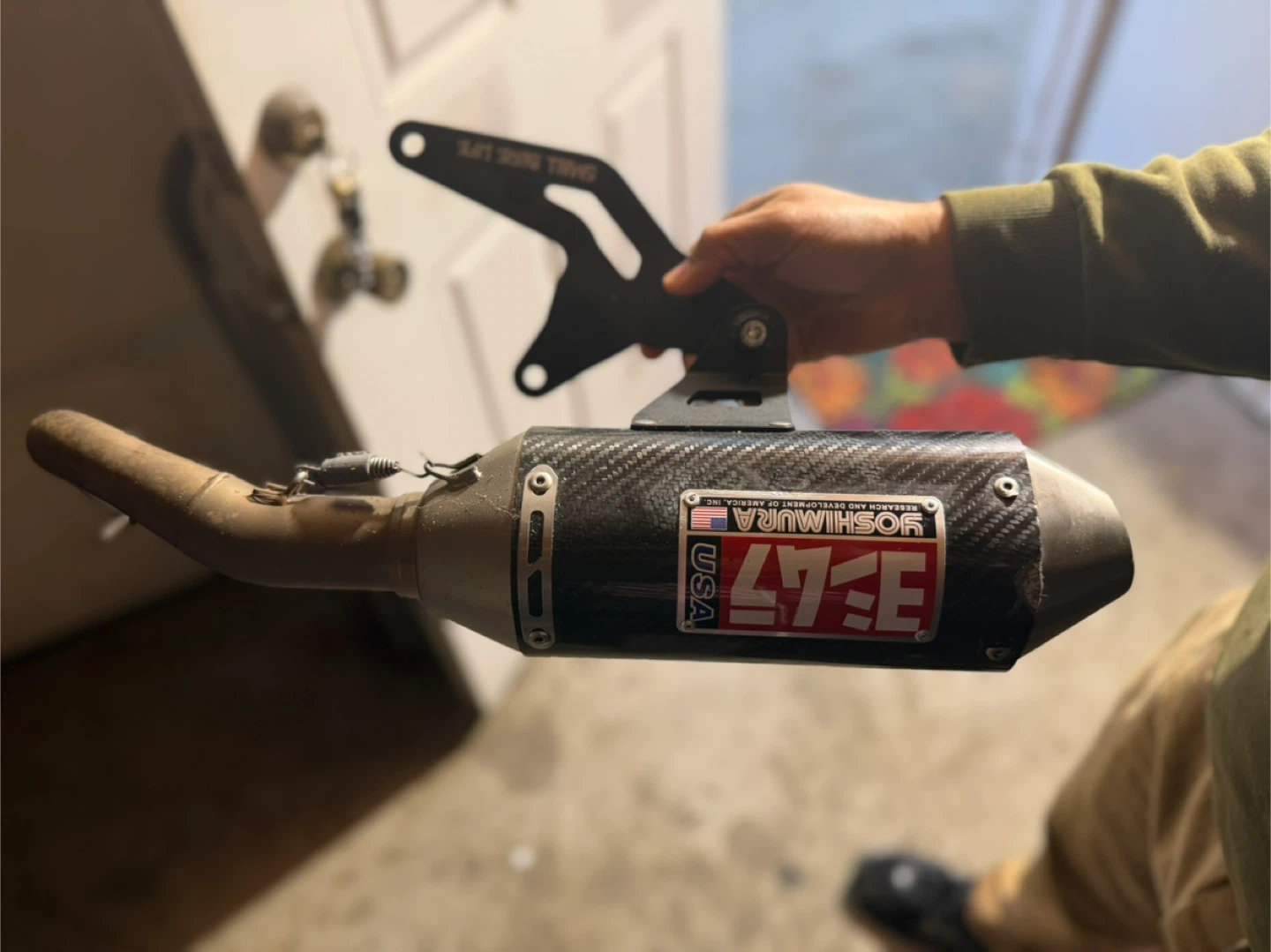 Yoshimura USA Carbon Fiber Motorcycle Exhaust
