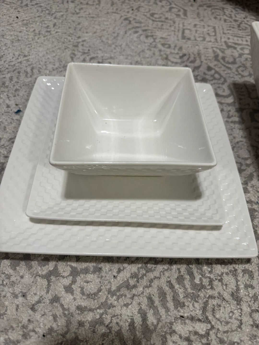 Dinner plate medium and large size brand-new set - photo 3
