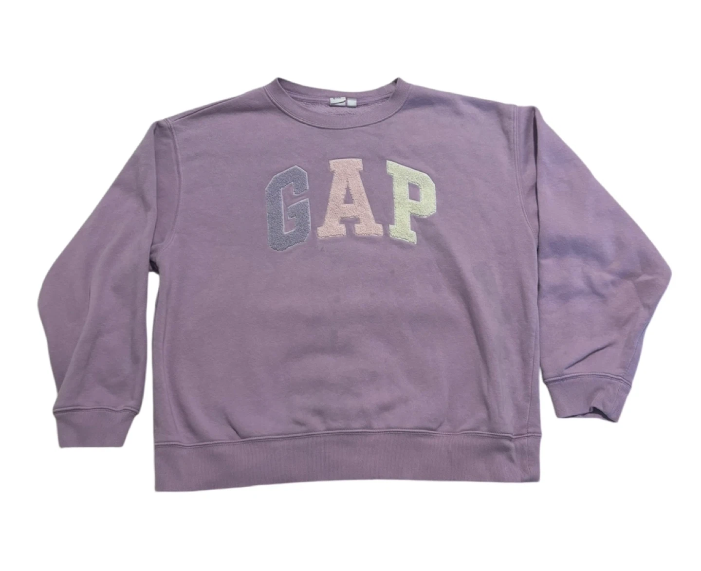 Gap Crewneck Sweatshirt - Purple - Size M