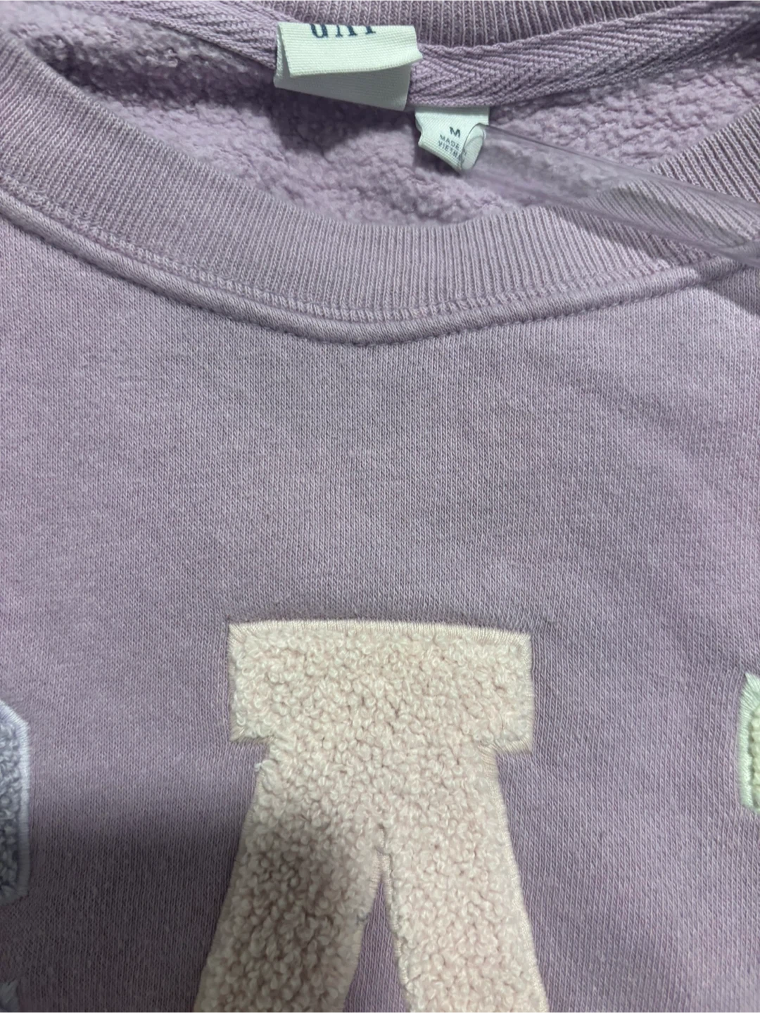 Gap Crewneck Sweatshirt - Purple - Size M - photo 4