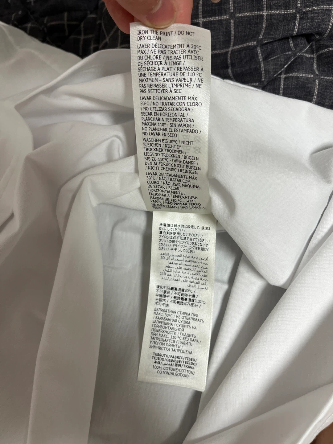 Authentic Alexander McQueen White Graphic T-Shirt Size L - photo 4