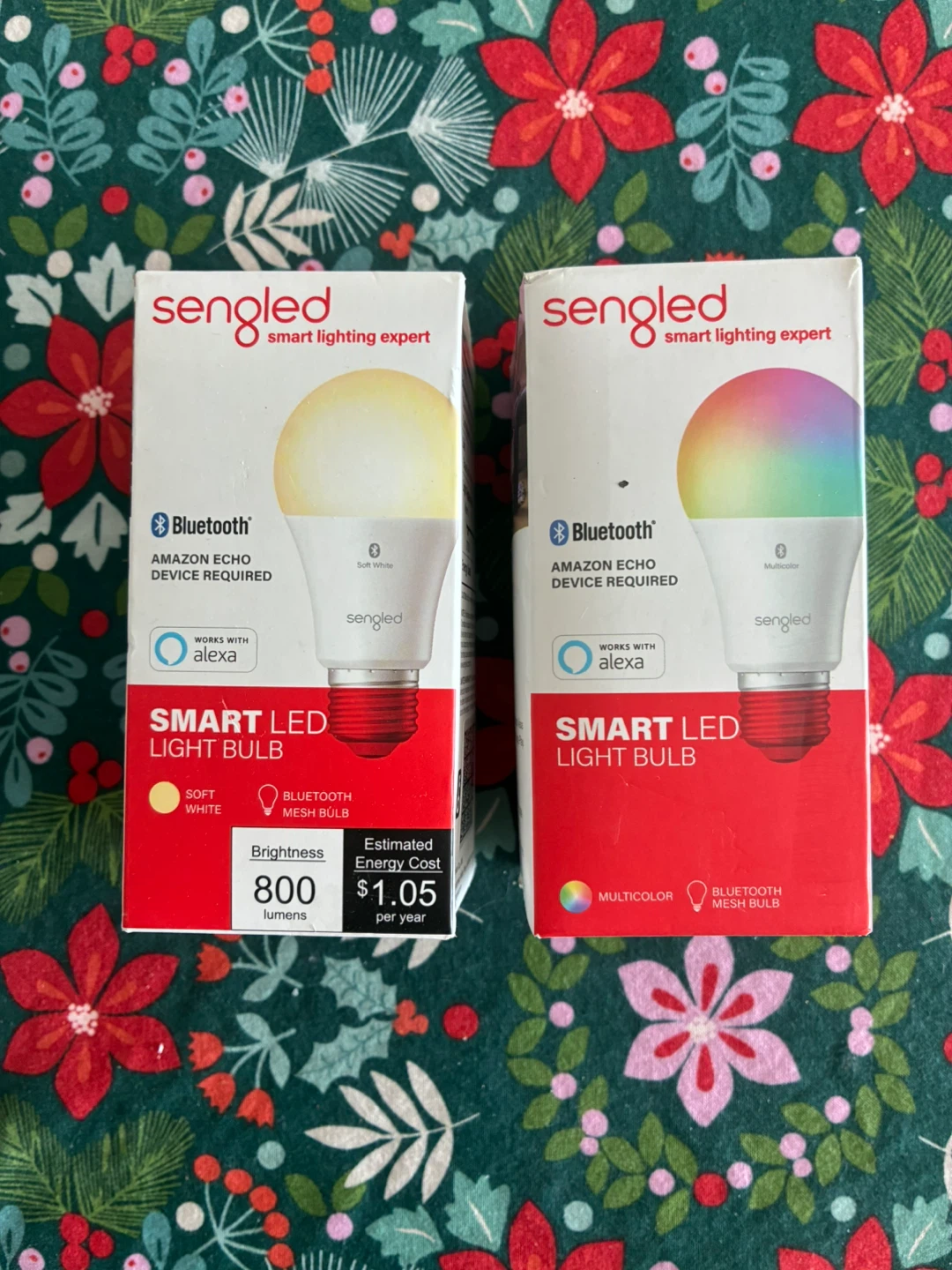 2 Sengled Smart LED Light Bulbs (Soft White & Multicolor)