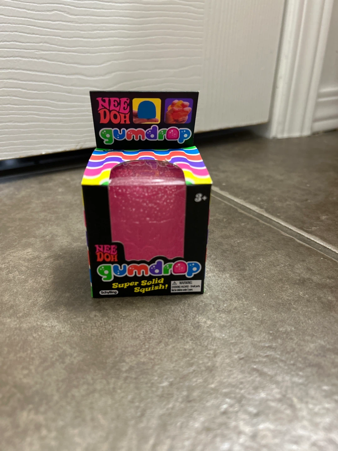 Nee Doh Gumdrop it’s soft and Pink