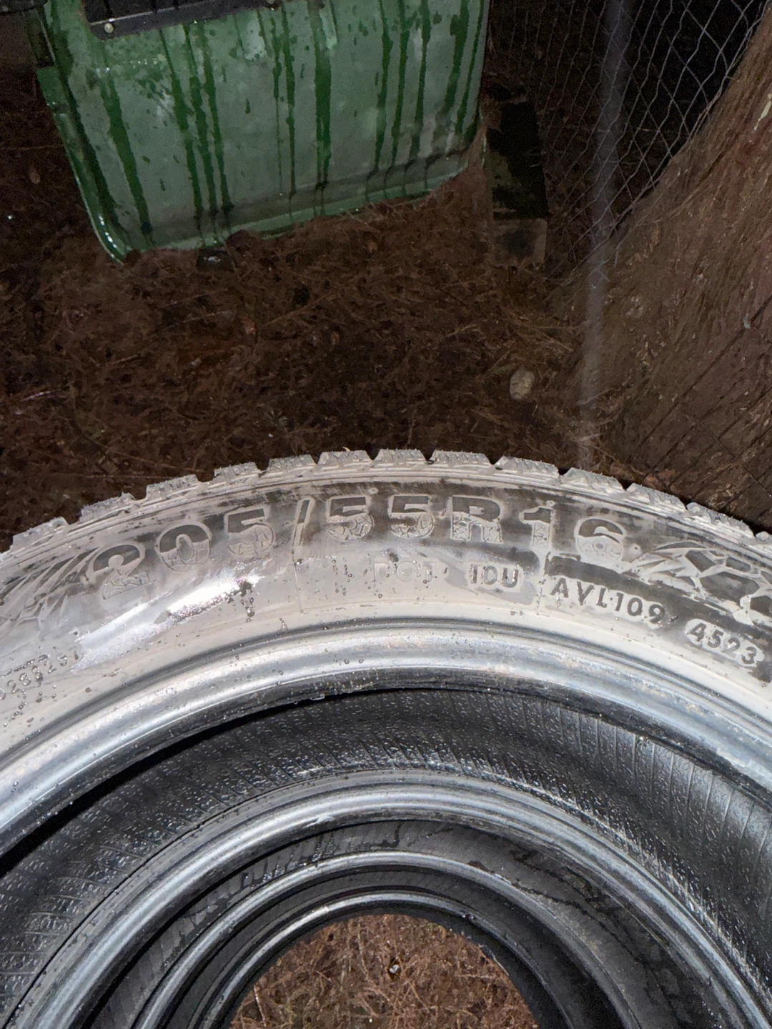 Winter tires for sale - 205/55R16) - photo 3