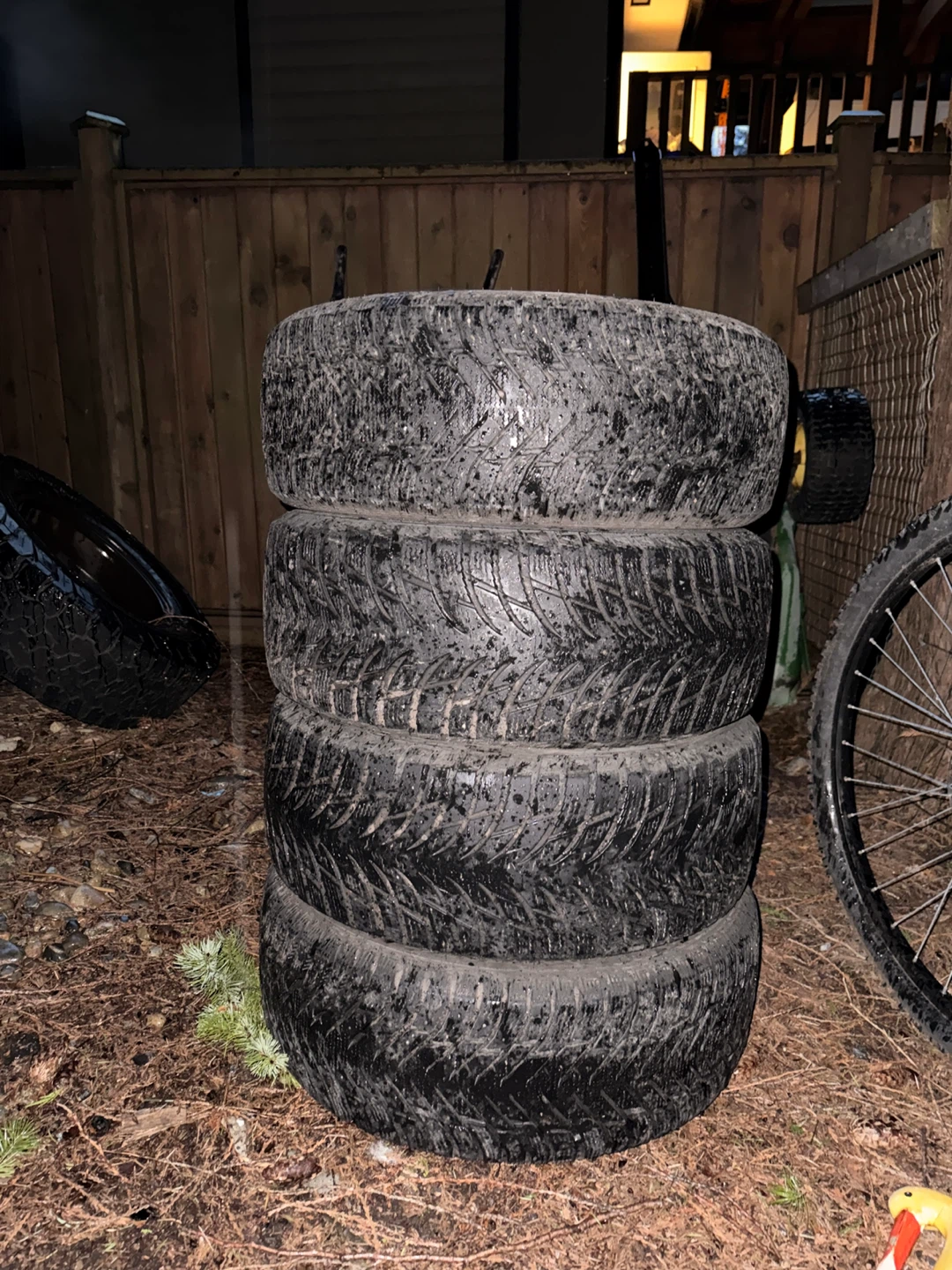 Winter tires for sale - 205/55R16) - photo 4