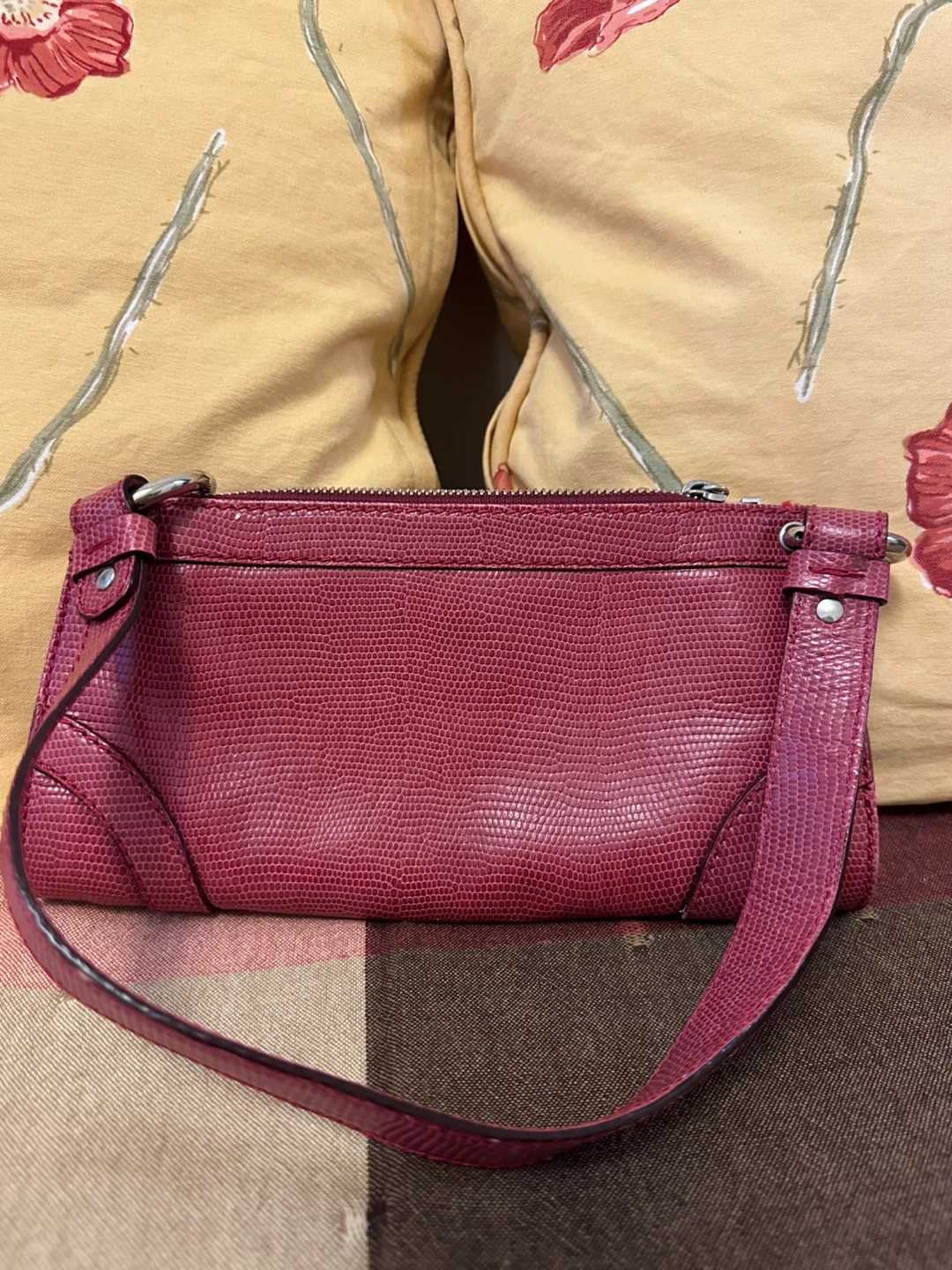 Auth Burberry London Pink Lizard Embossed - photo 3