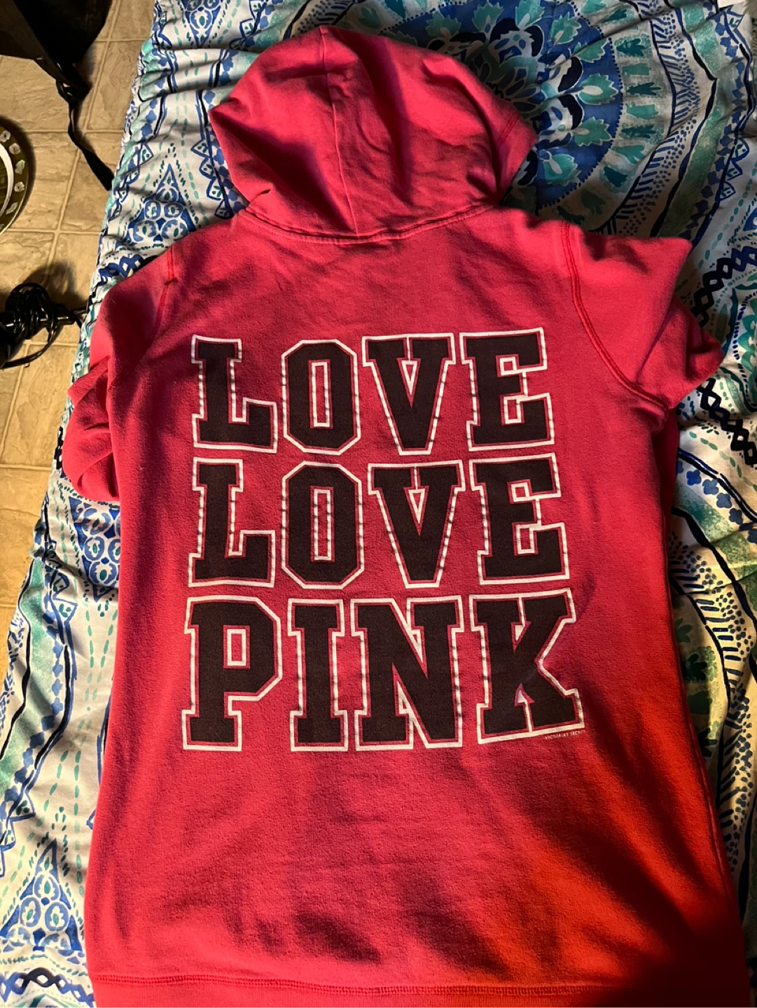 Y2K Victoria's Secret Pink Zip up