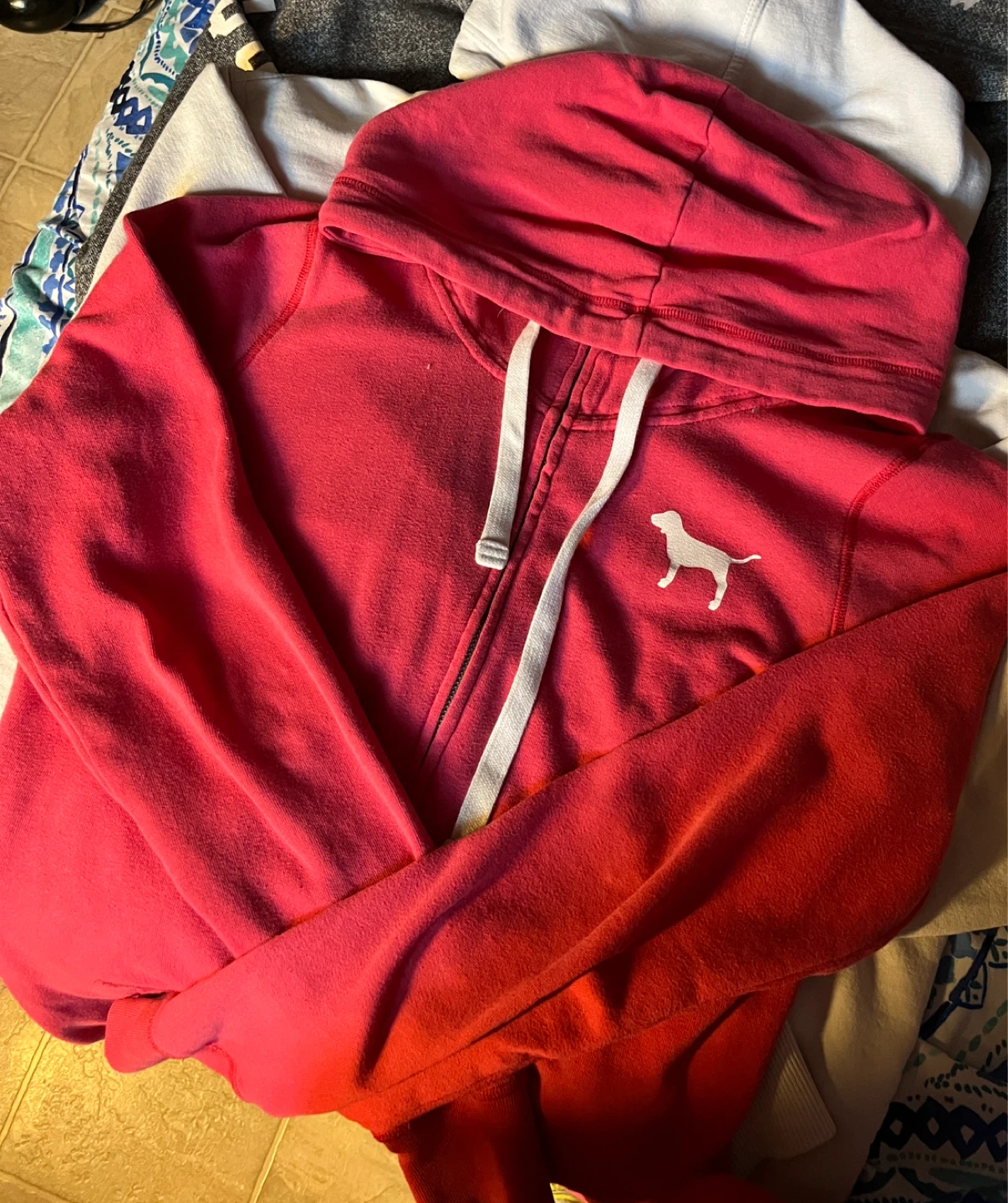 Y2K Victoria's Secret Pink Zip up - photo 2