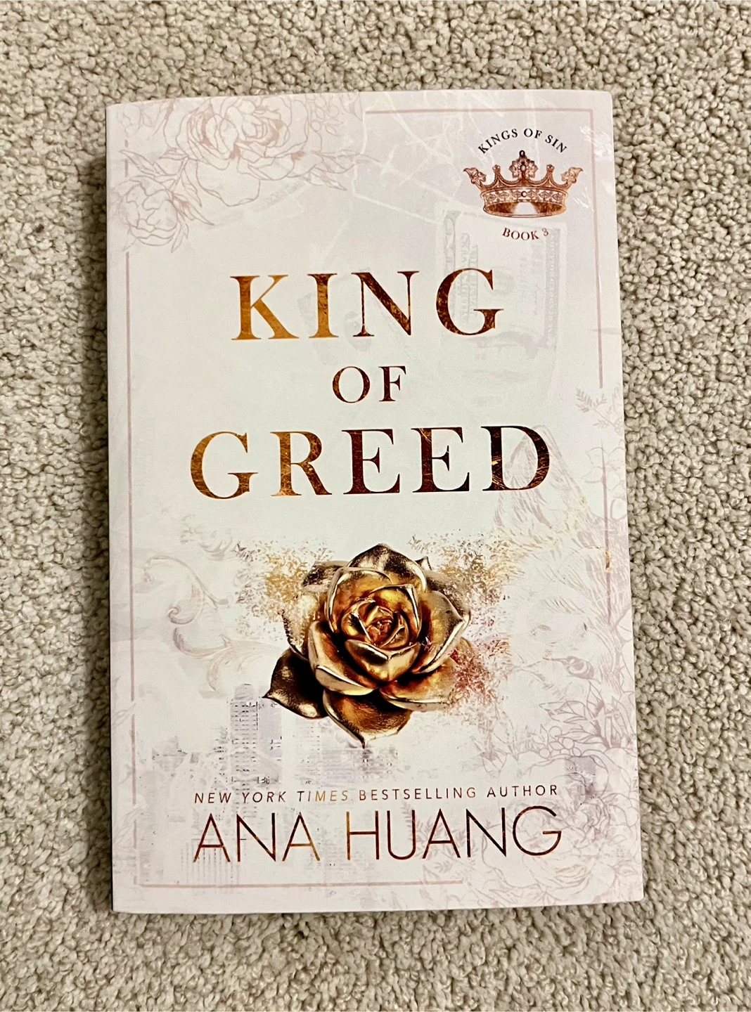 King of Greed by Ana Huang (Kings of Sin Book 3)