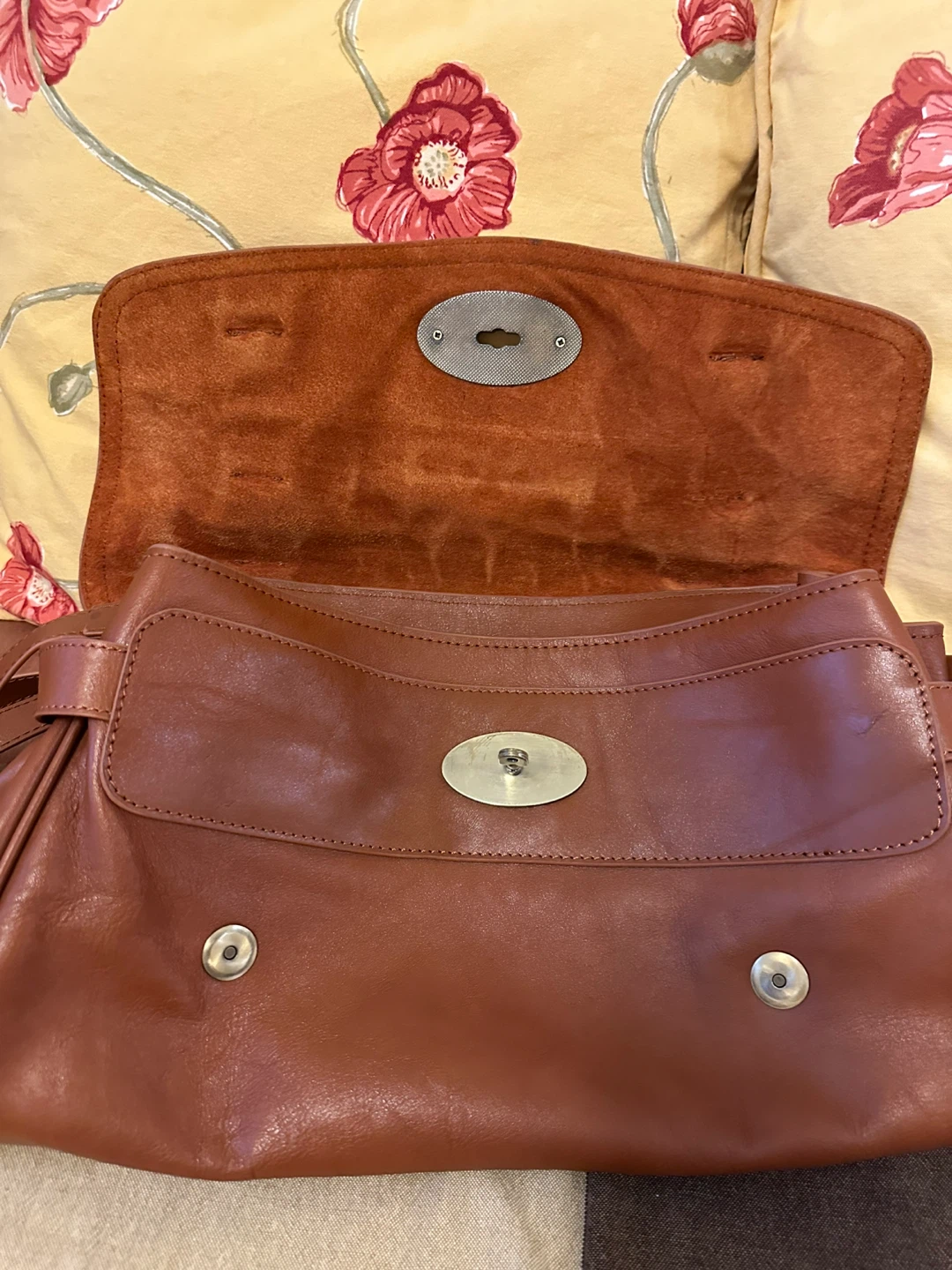 Auth Mulberry Leather Satchel Bag - photo 2