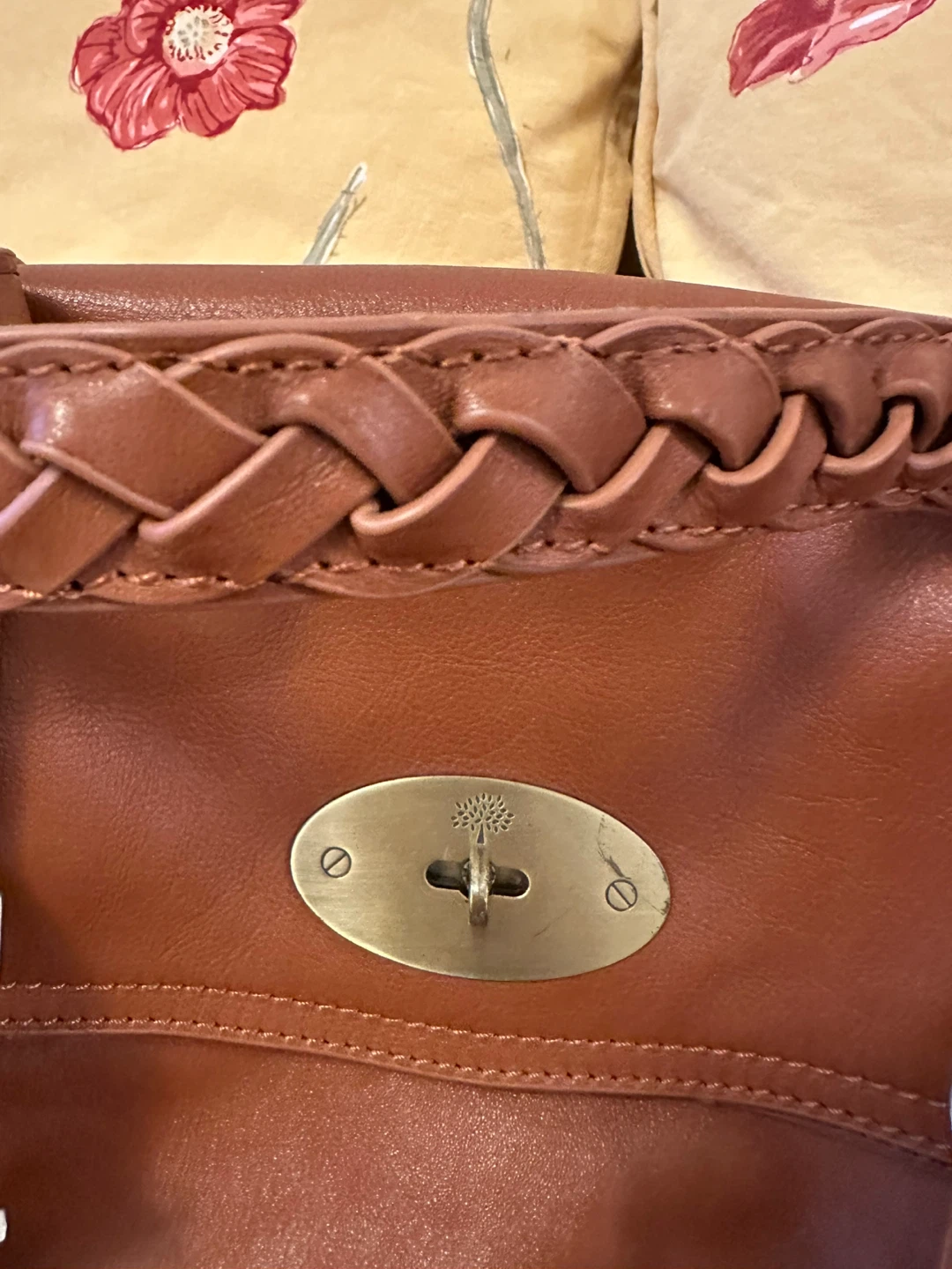 Auth Mulberry Leather Satchel Bag - photo 3
