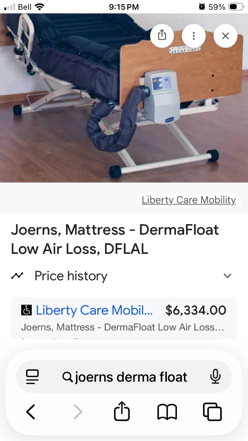 Joerns Dermafloat Low Air Loss Medical Mattress for Woundcare - photo 3