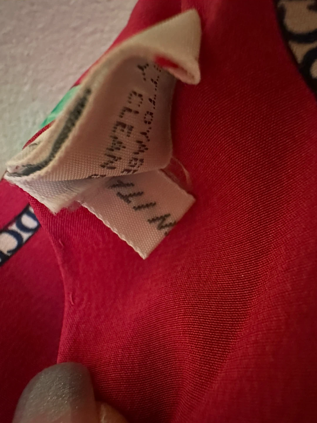 Authentic Christian Dior Silk Scarf - photo 4