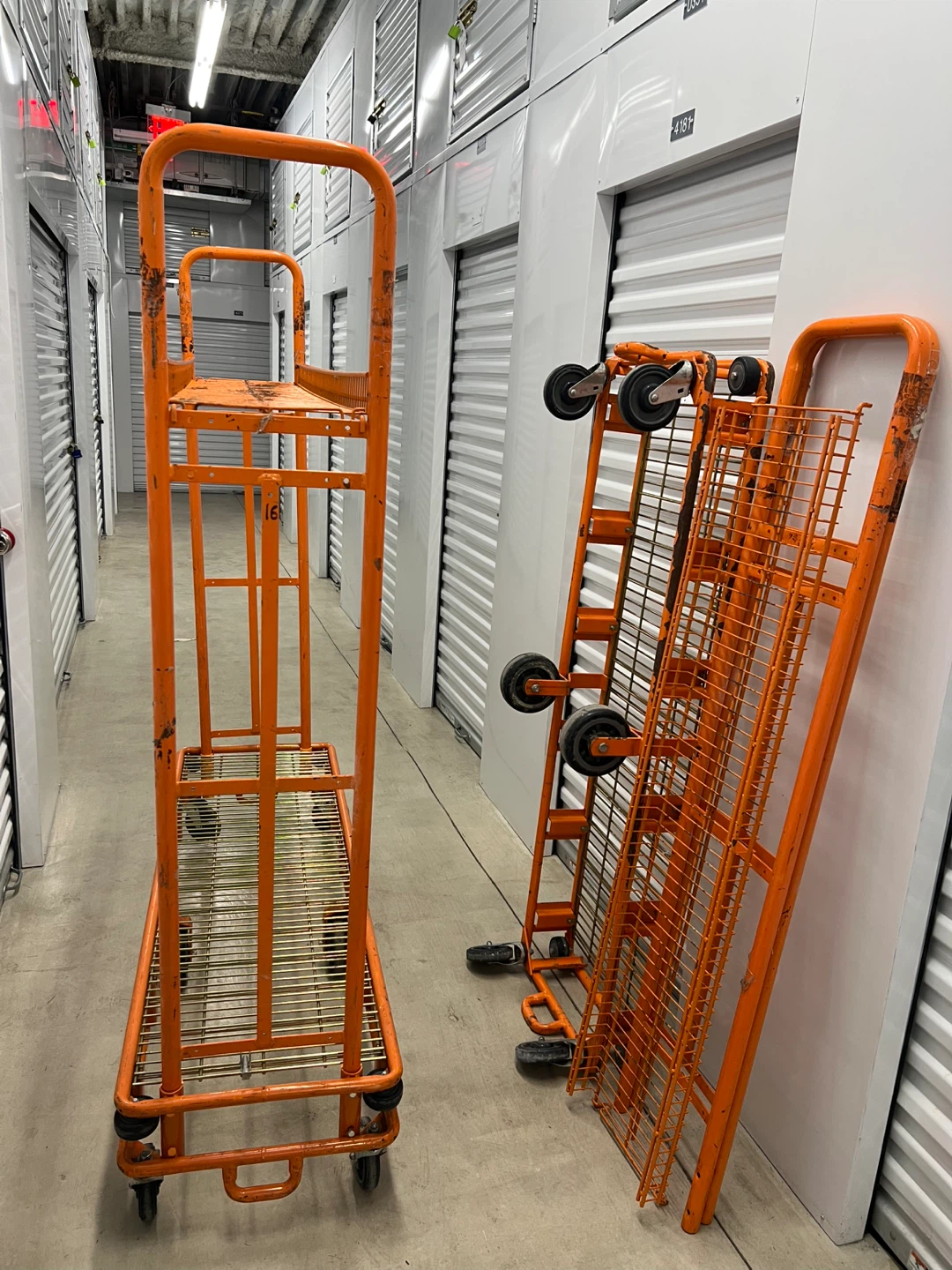 Warehouse U-Boat Cart with Shelf – Heavy Duty Industrial Cart - photo 3