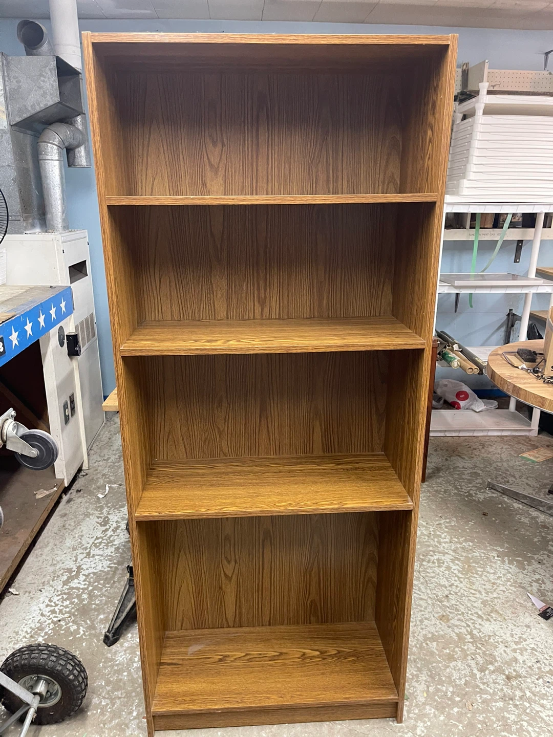 Wooden Bookshelf