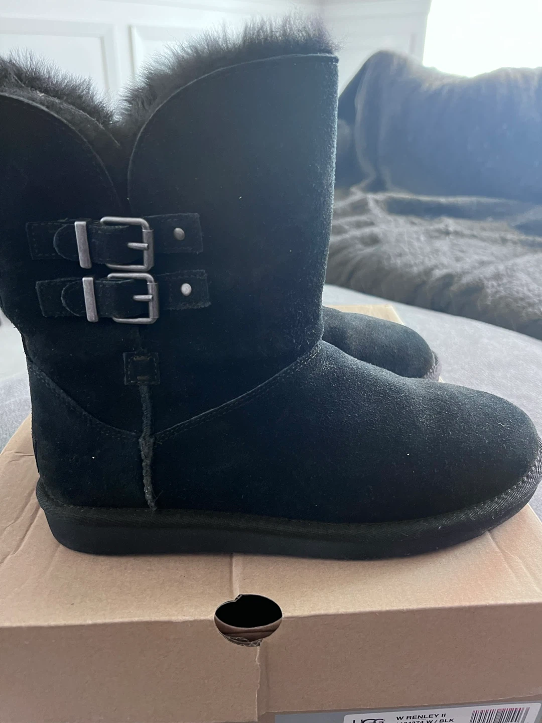 UGG W Renley II Boots Black Size 9