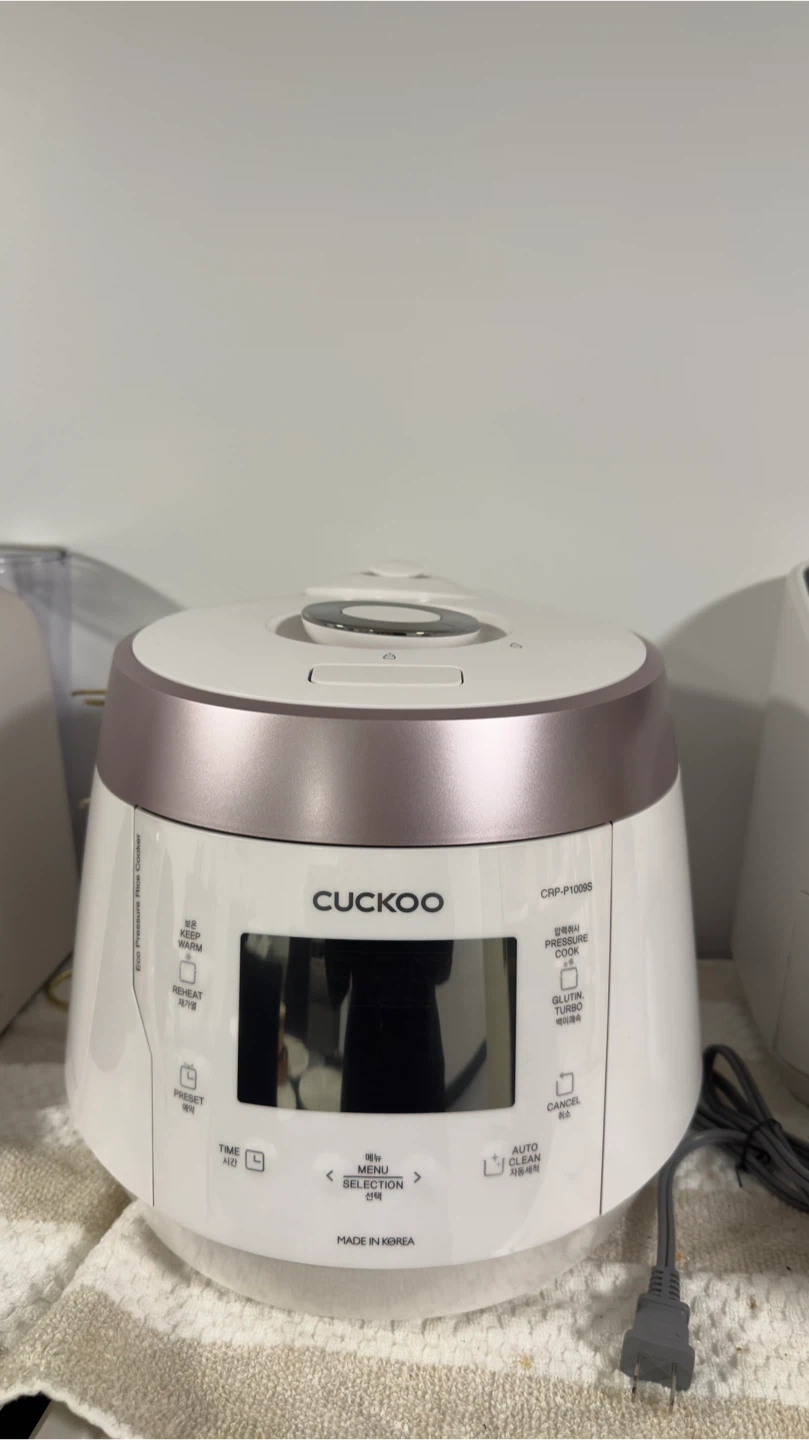 Cuckoo CRP-P1009S Pressure Rice Cooker – Open Box (Never Used)