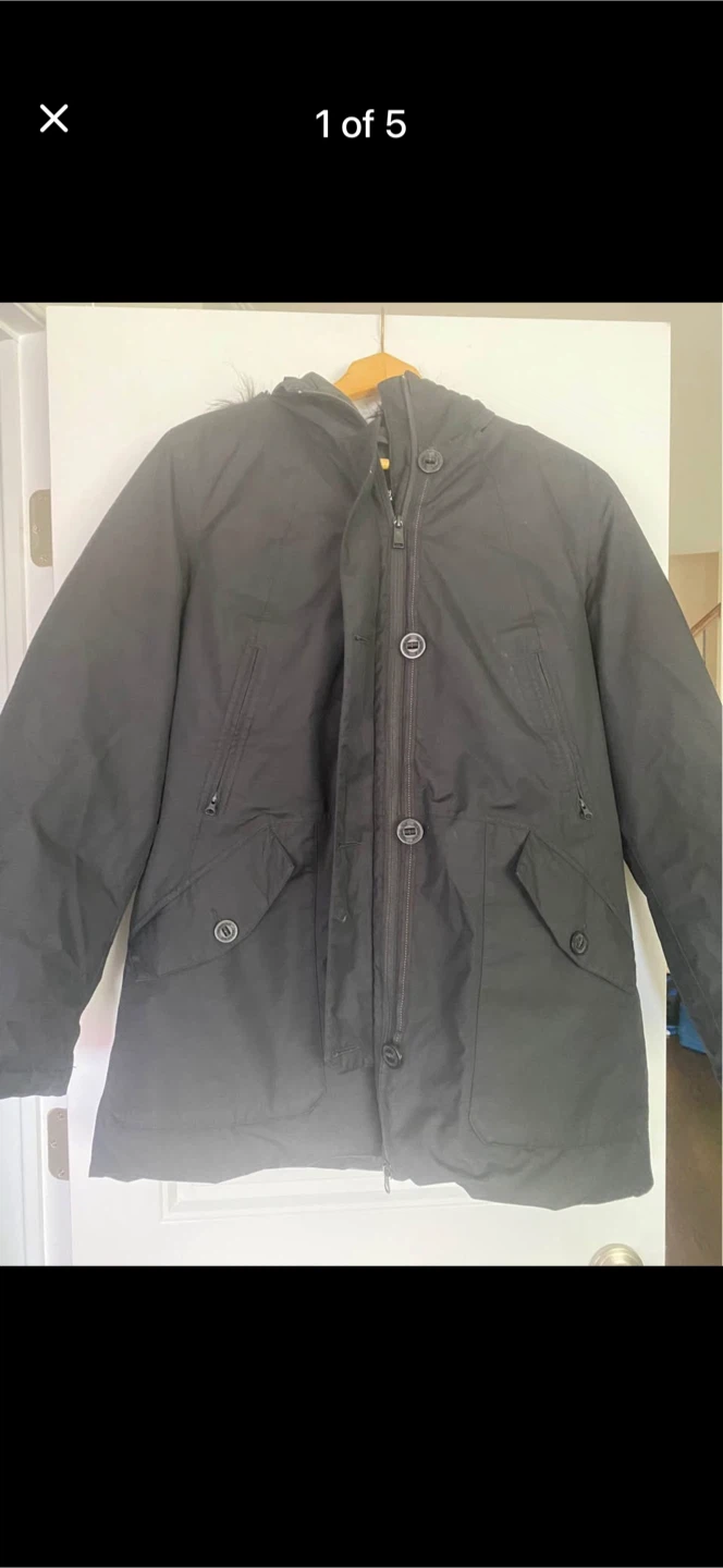 The North Face Women's XL Black Parka Jacket