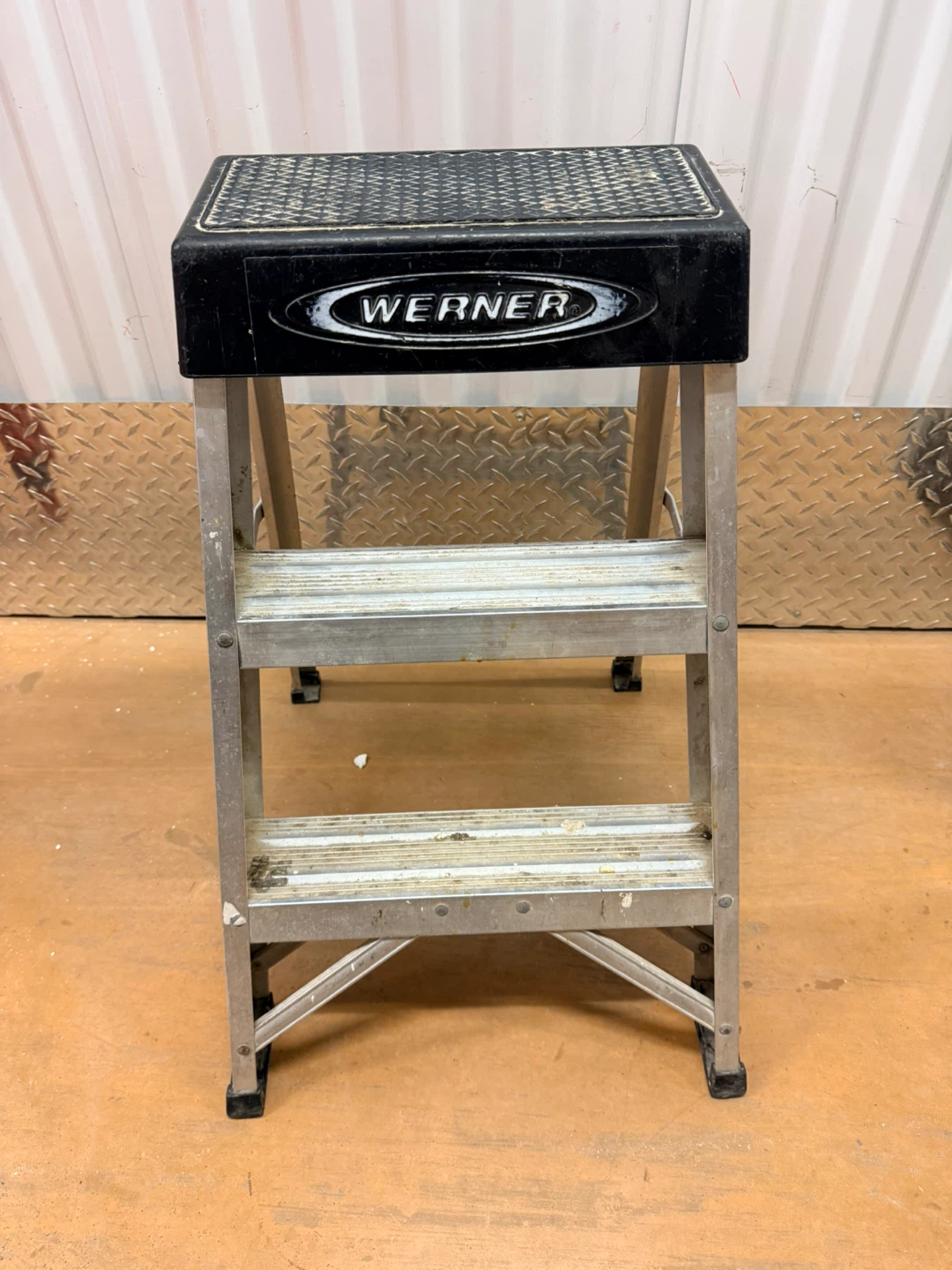 Werner 3-Step Aluminum Step Stool