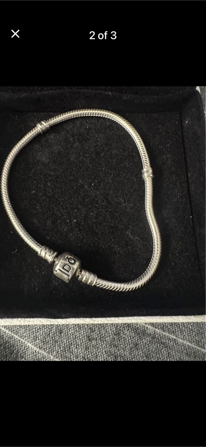 Pandora Silver Charm Bracelet with Clasp