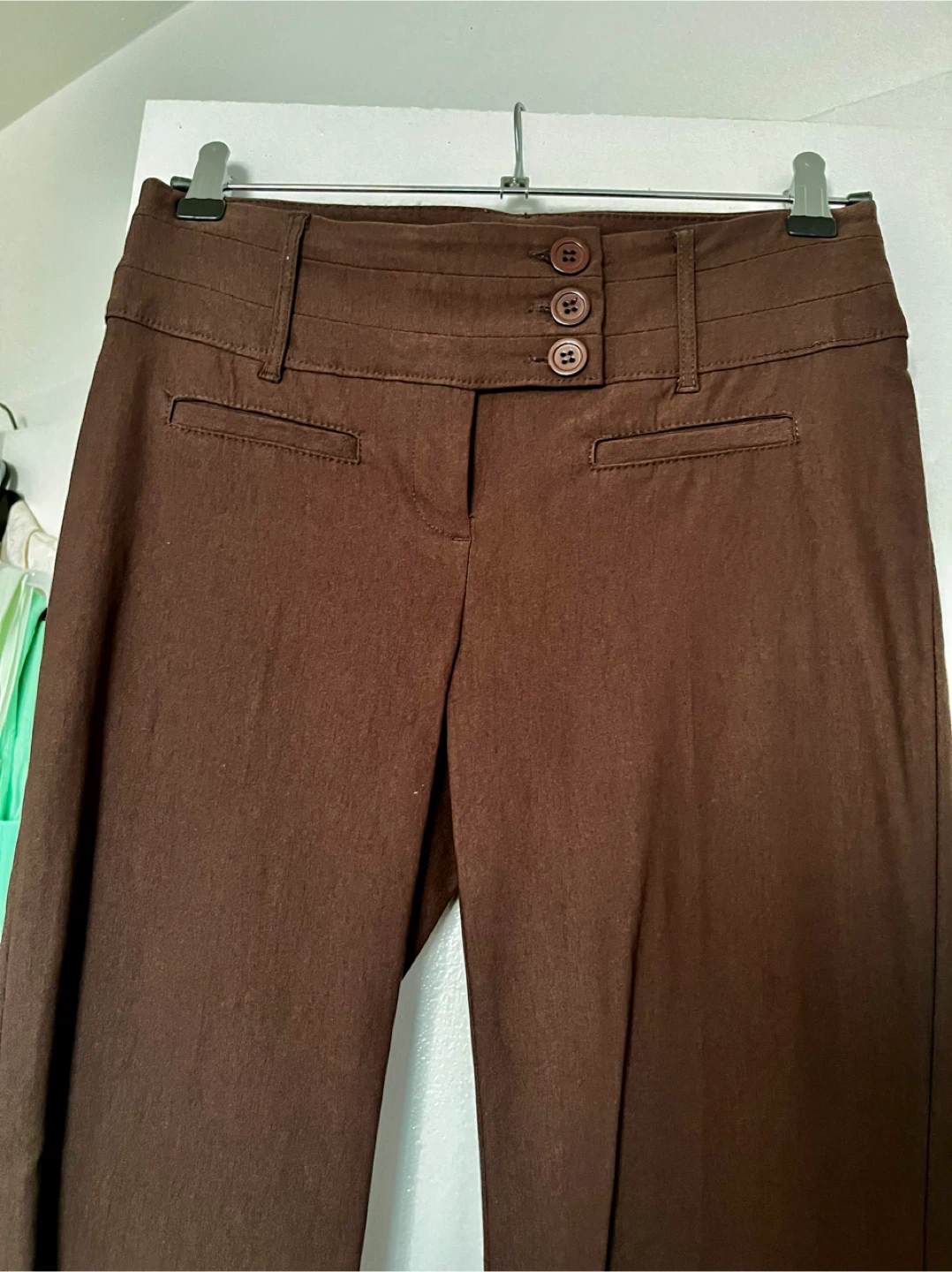 Le Château Women's Dark Brown Dress Pants Size 5/6 - photo 4