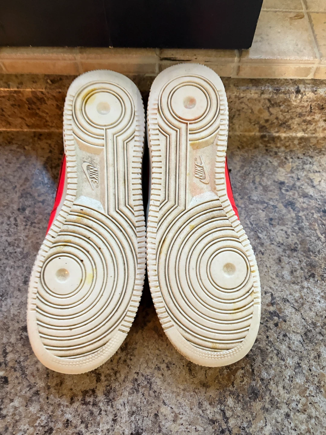 Nike Air Force 1 Low Red Men's Sneakers with Box - photo 5