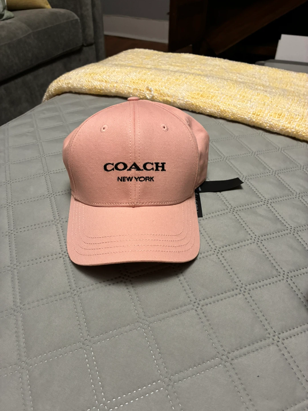 Coach New York Baseball Cap Pink - photo 2