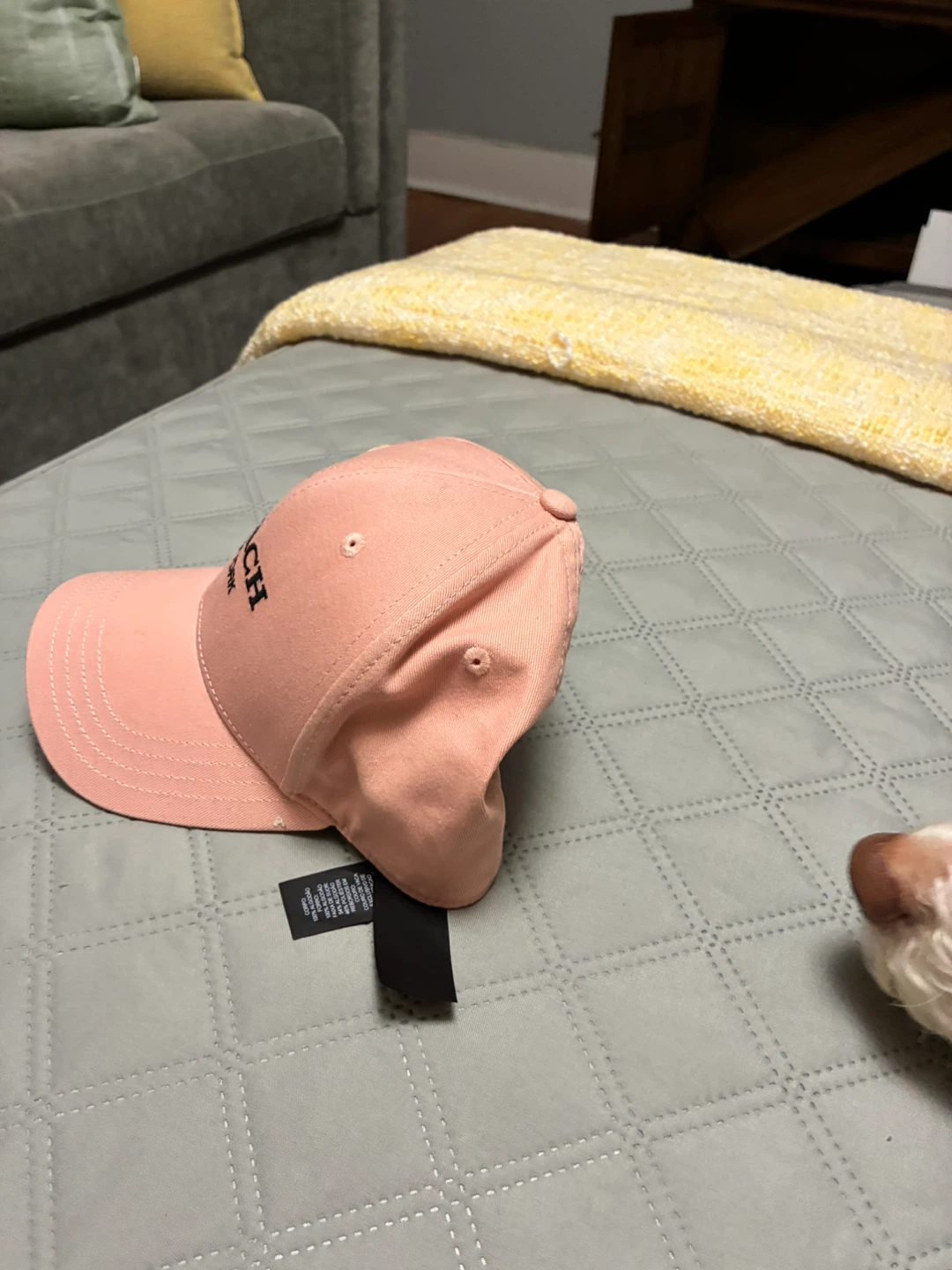 Coach New York Baseball Cap Pink