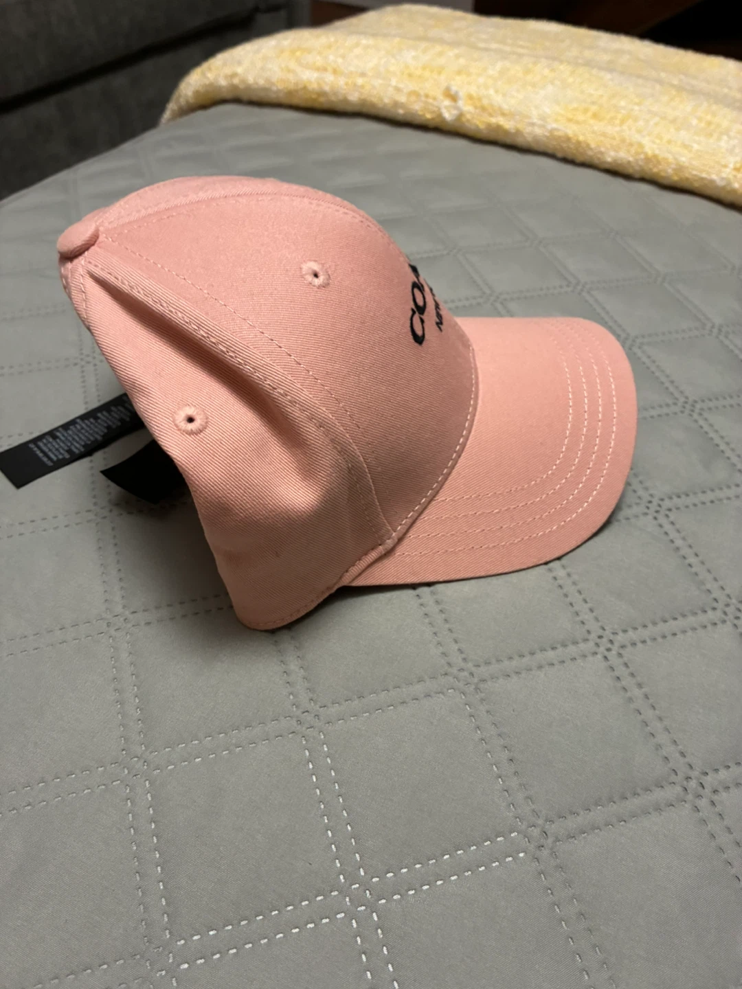 Coach New York Baseball Cap Pink - photo 3