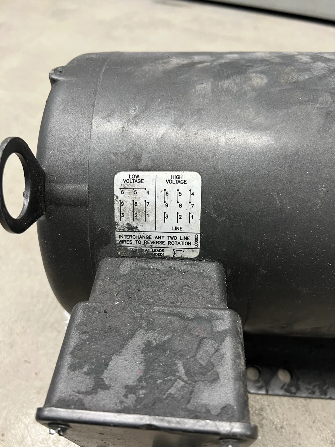 Baldor-Reliance Super-E 5HP 3-Phase Motor + 1 unknown motor - photo 2