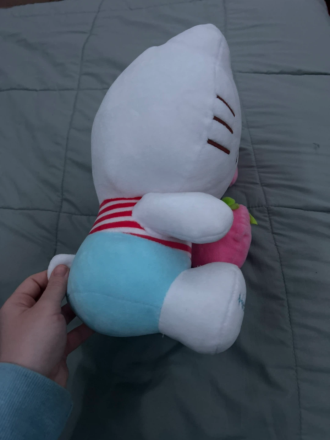 Hello Kitty Plush Toy with Strawberry - photo 3