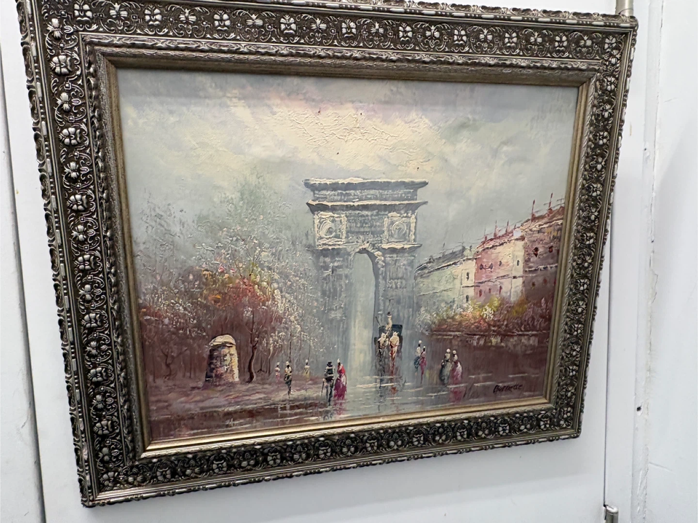Framed Painting of Arc de Triomphe - photo 2