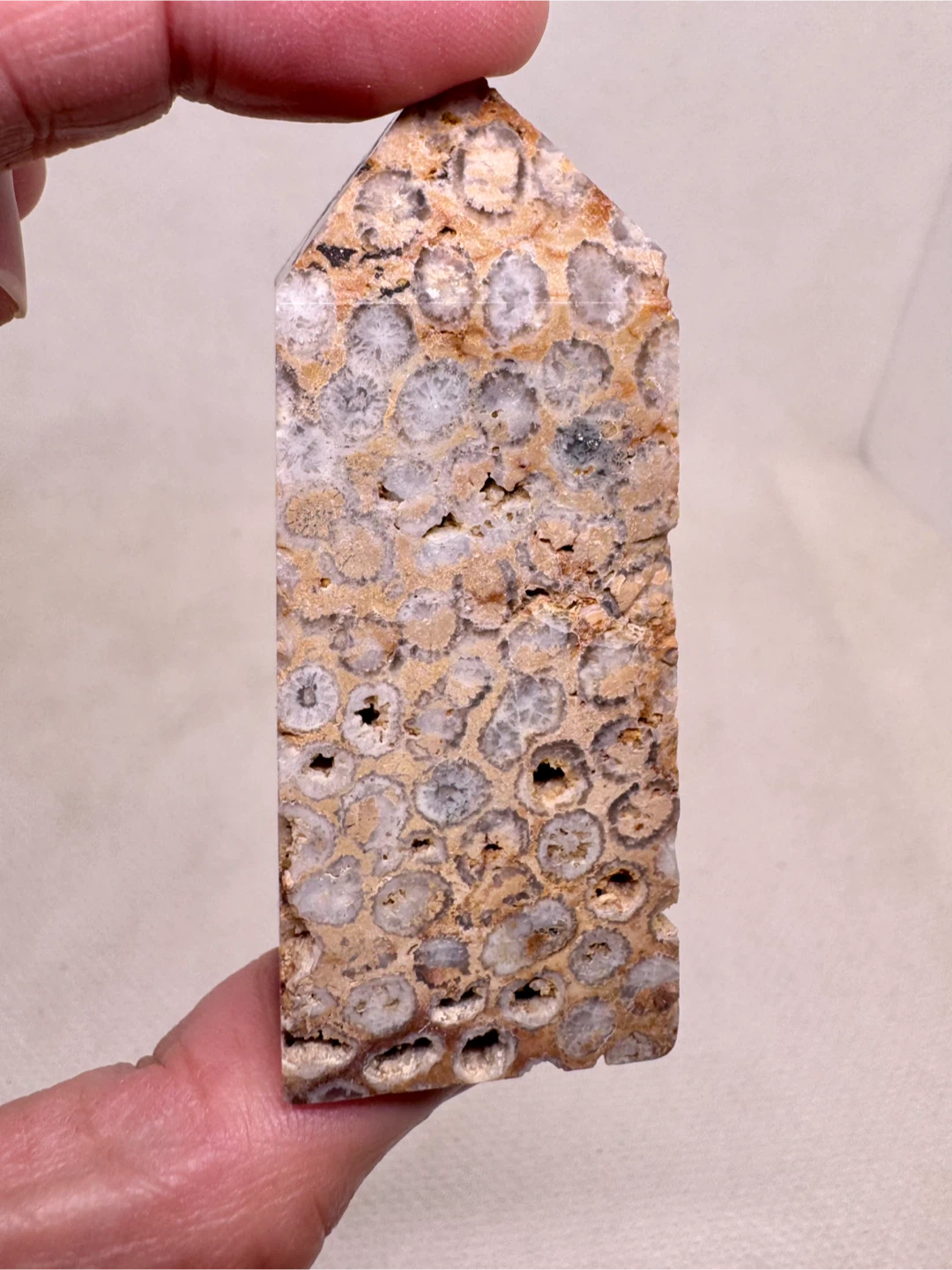 Coral Jade Stone tower