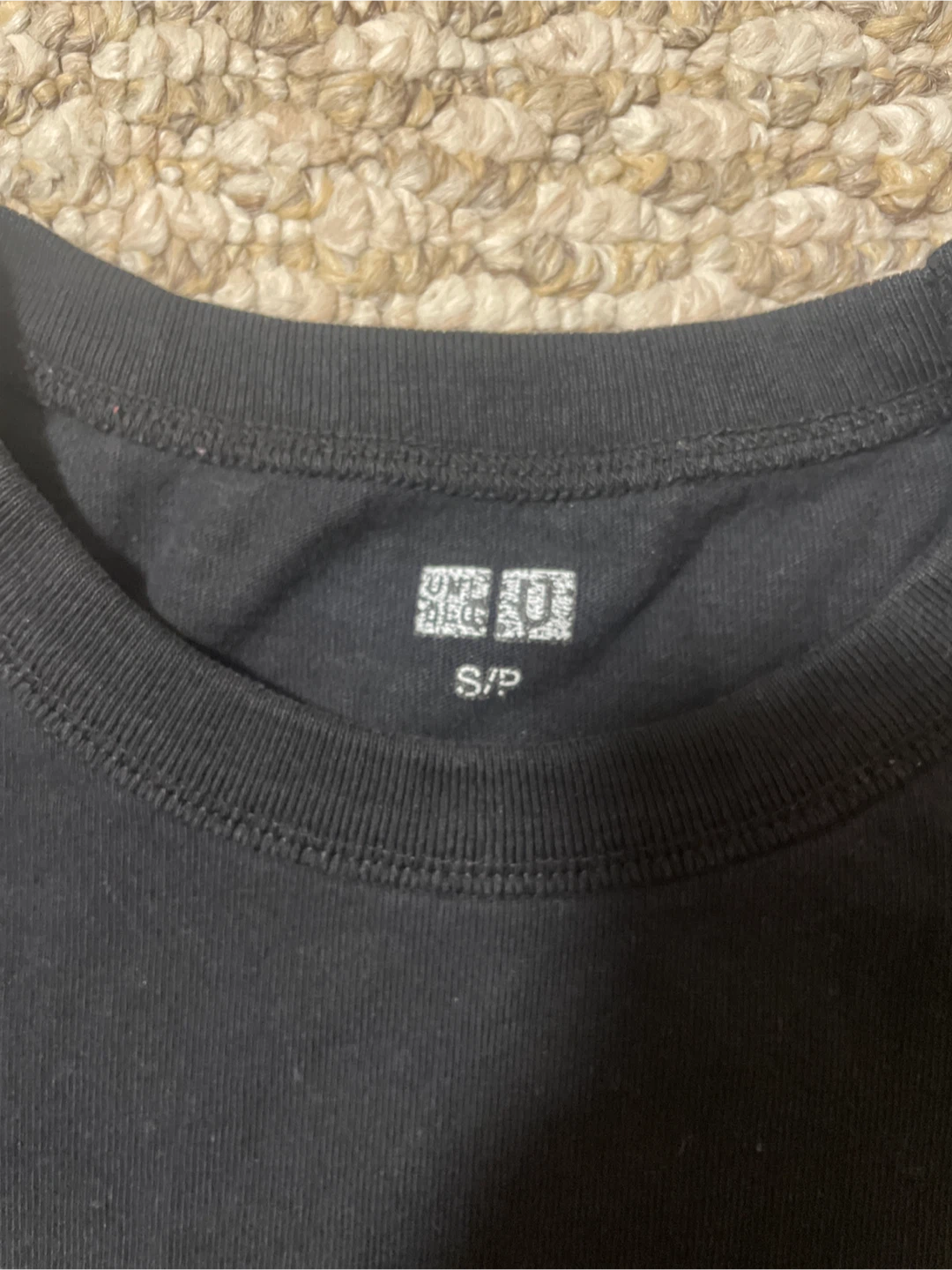 Uniqlo Black T-Shirt Size S/P - photo 2