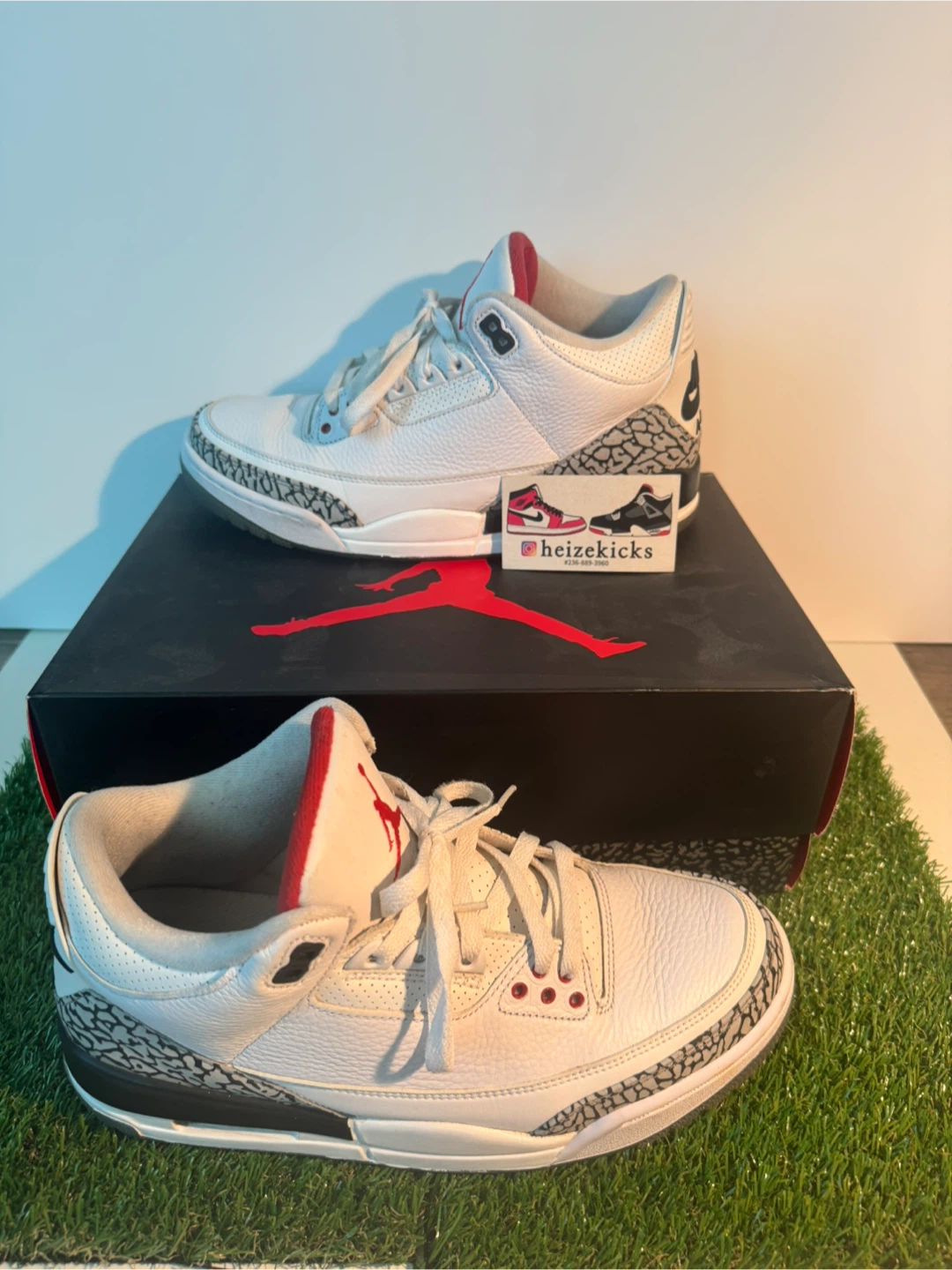 Jordan 3 Free Throw Line size 9.5 - photo 2