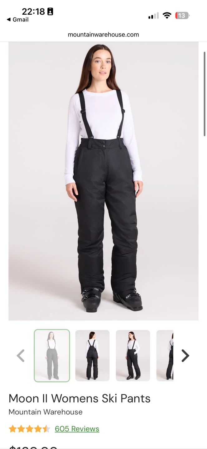 Mountain Warehouse Moon II Womens Ski Pants