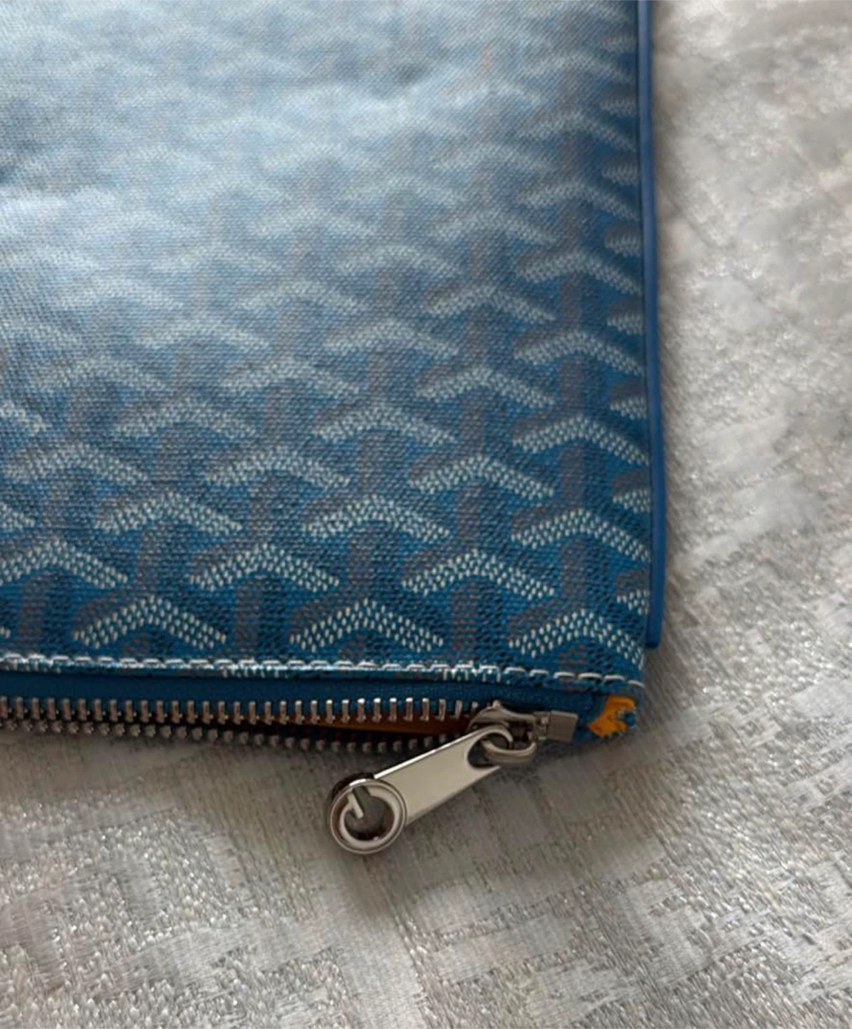 Goyard Blue senat Pouchette/Clutch - photo 4