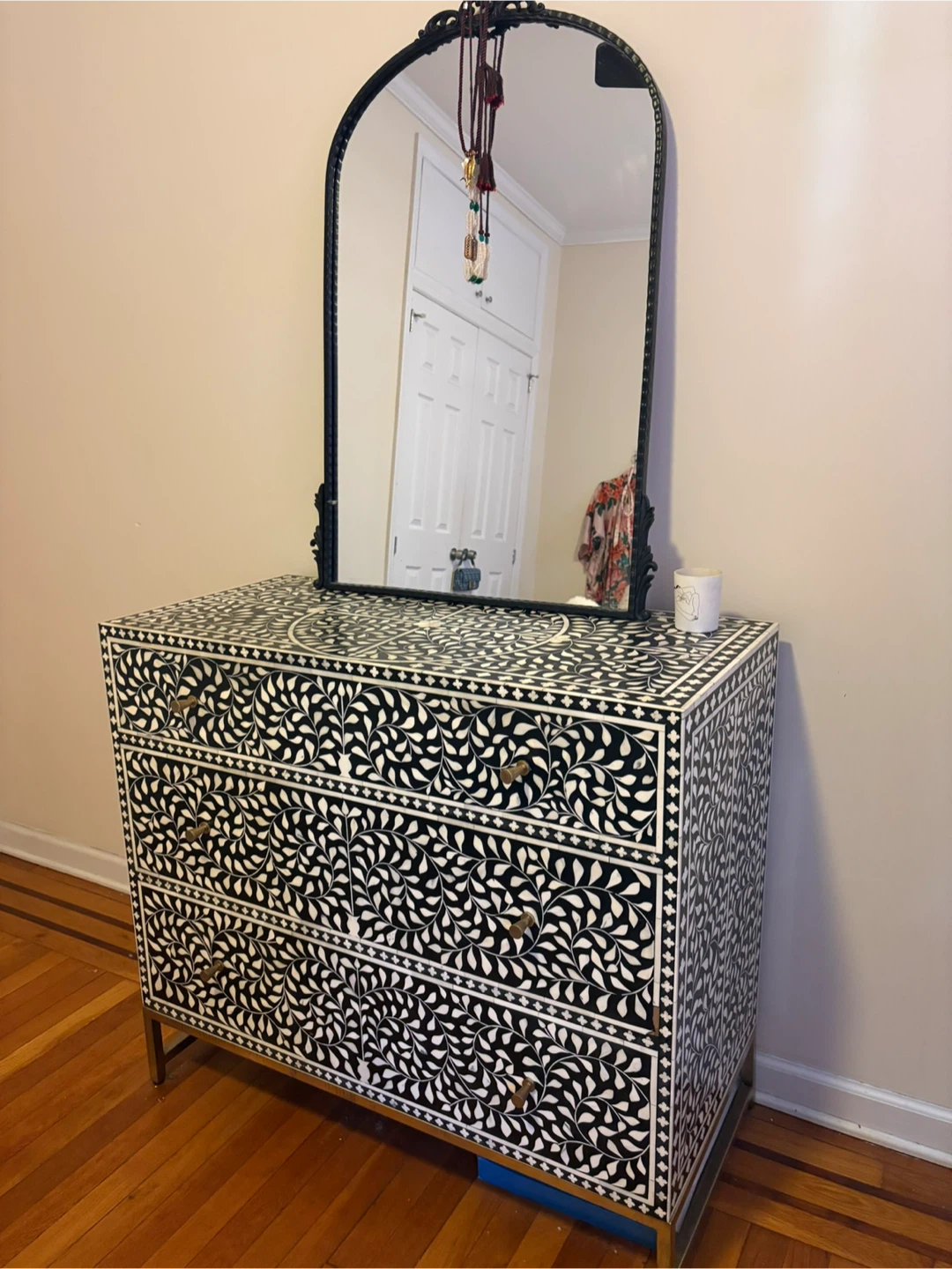 Bone Inlay Dresser Chest of Drawers - photo 2