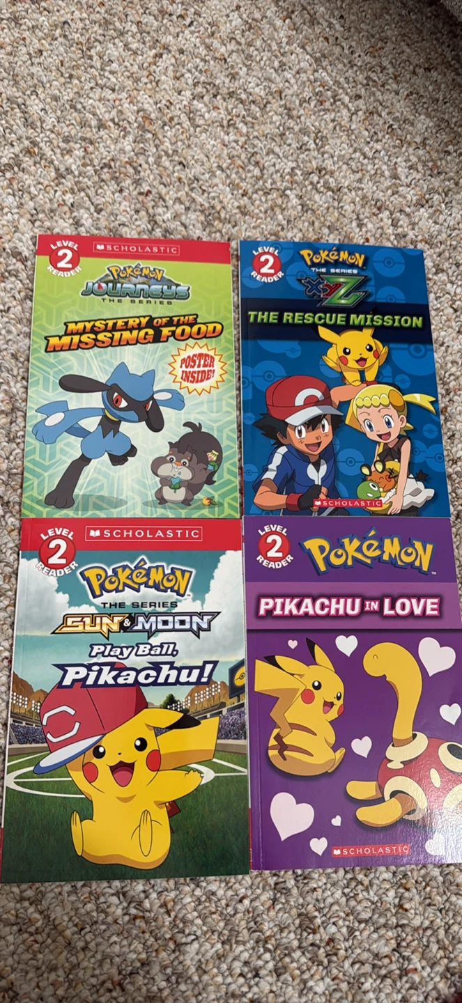 Brand new- Pokémon Level 2 Reader Books