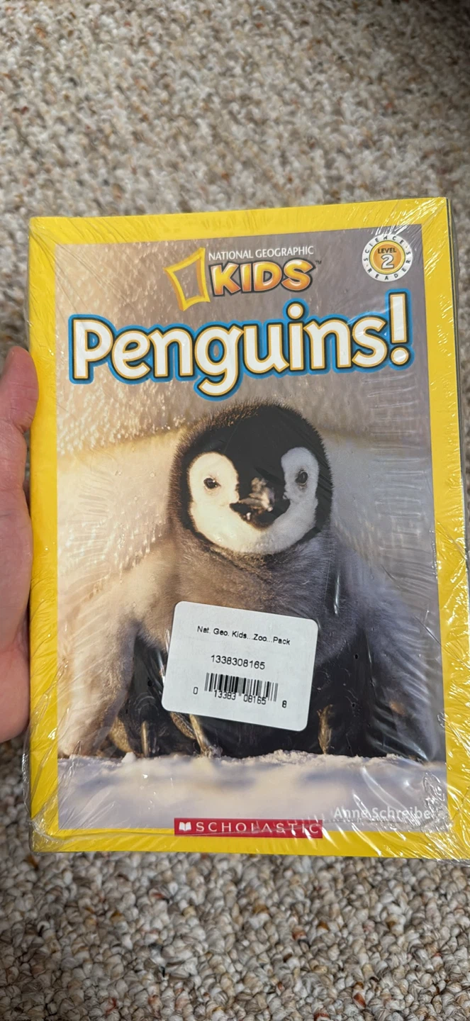 SEALED- National Geographic Kids Reader Zoo Pack